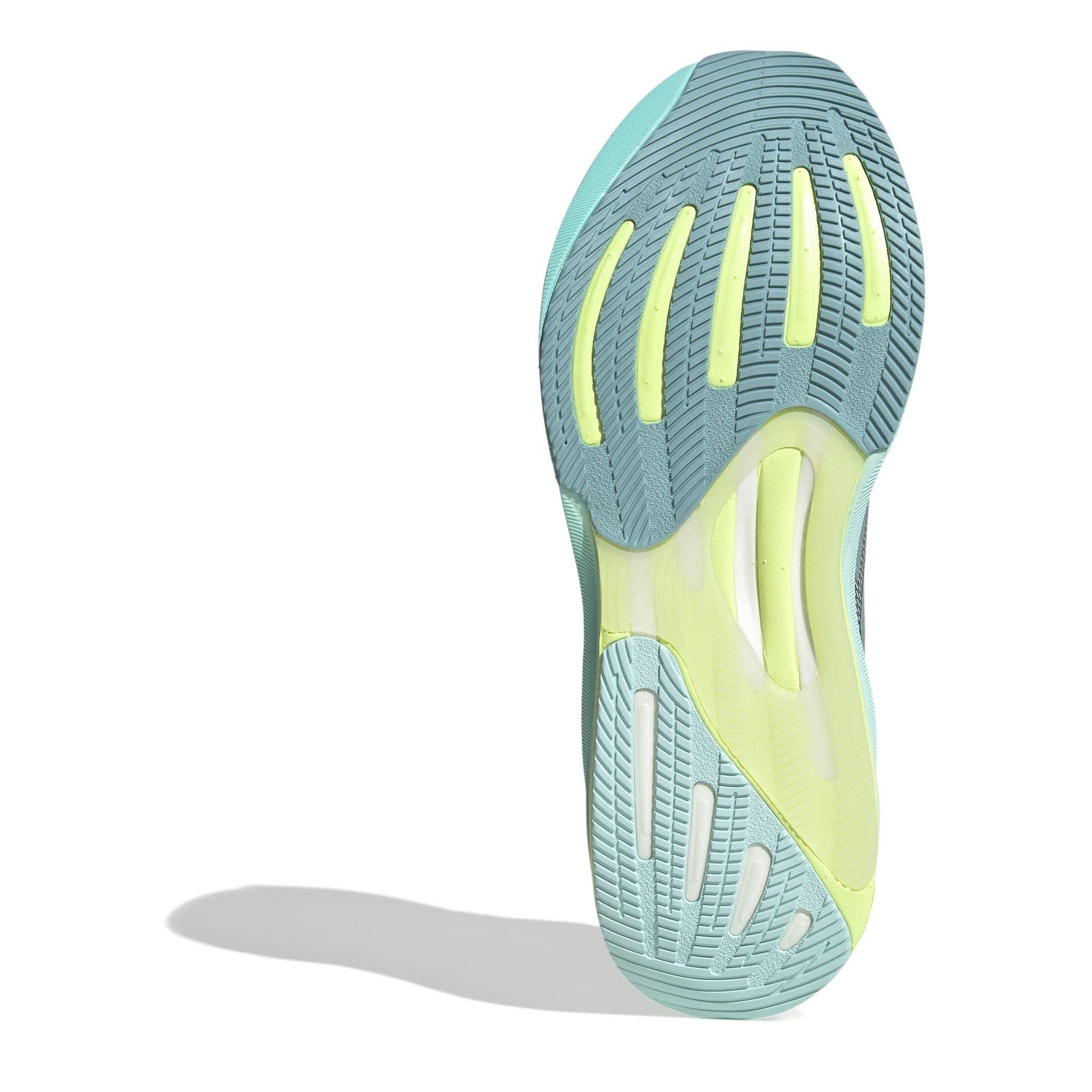 Grey/Grey/Aqua - adidas - Supernova Rise 2 Womens Running Shoes - 6