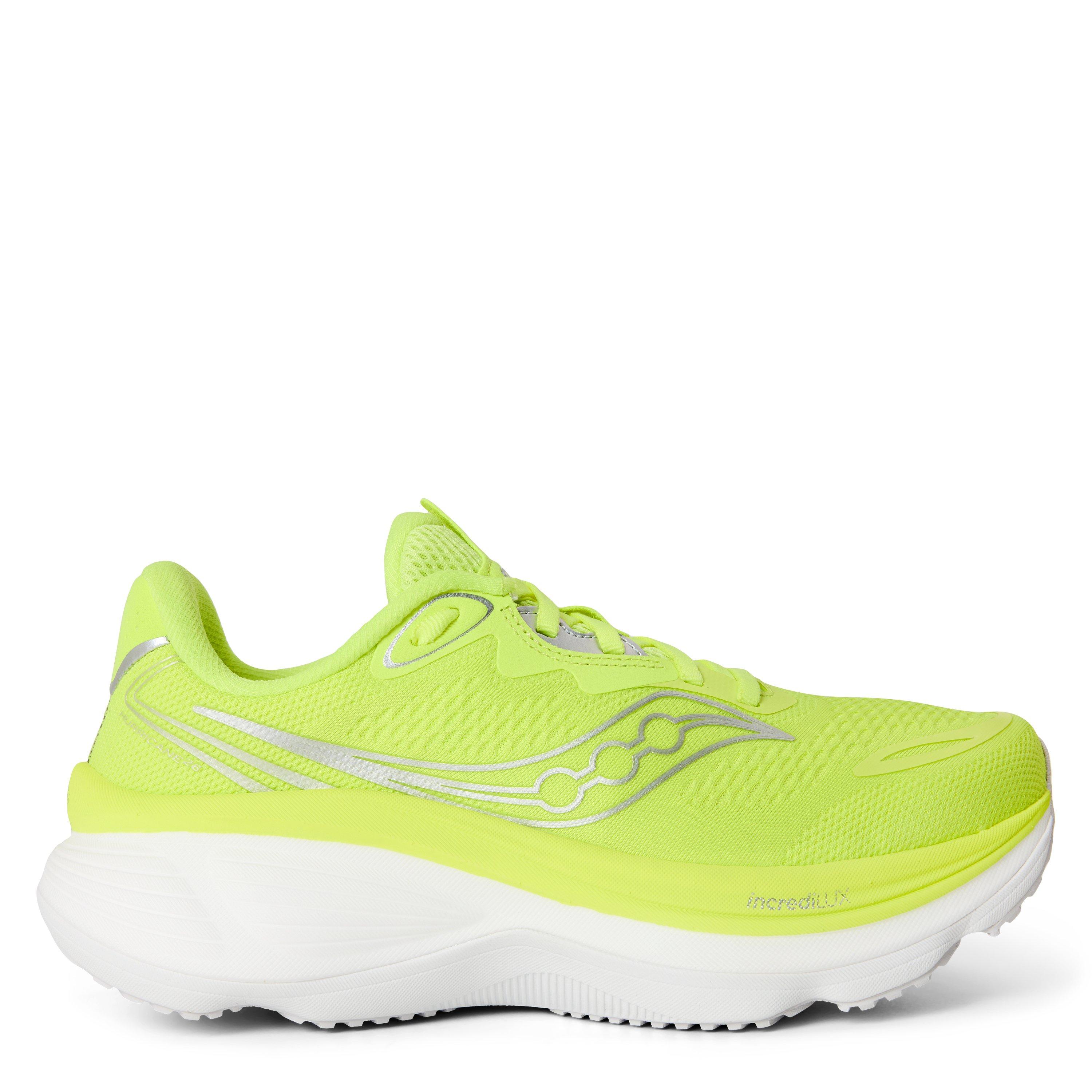 Gelb/Silber - Saucony - Women's Hurricane 26 Road Running Shoes - 1