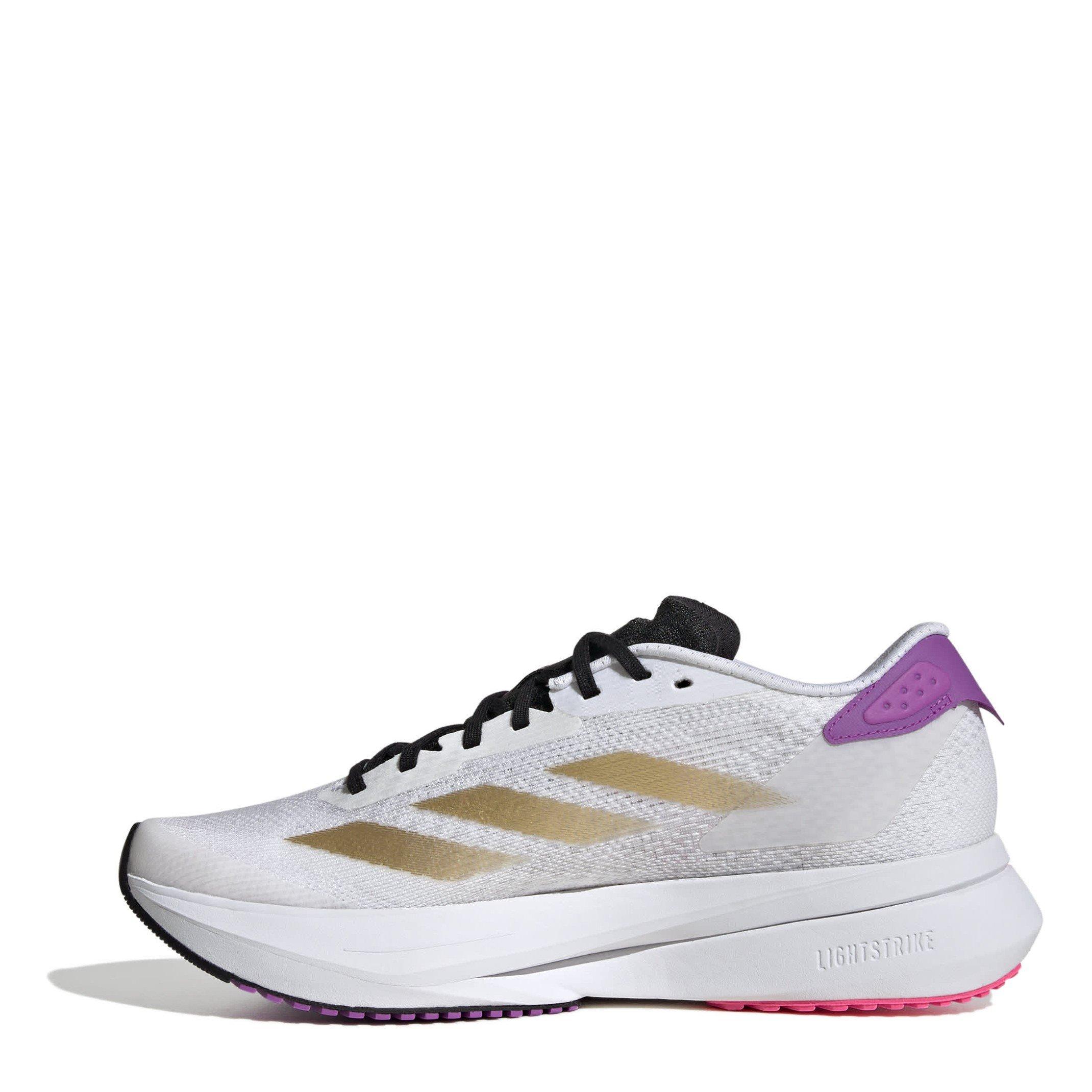 Wht/Gold/Purple - adidas - Adizero SL2 Womens Running Shoes - 2