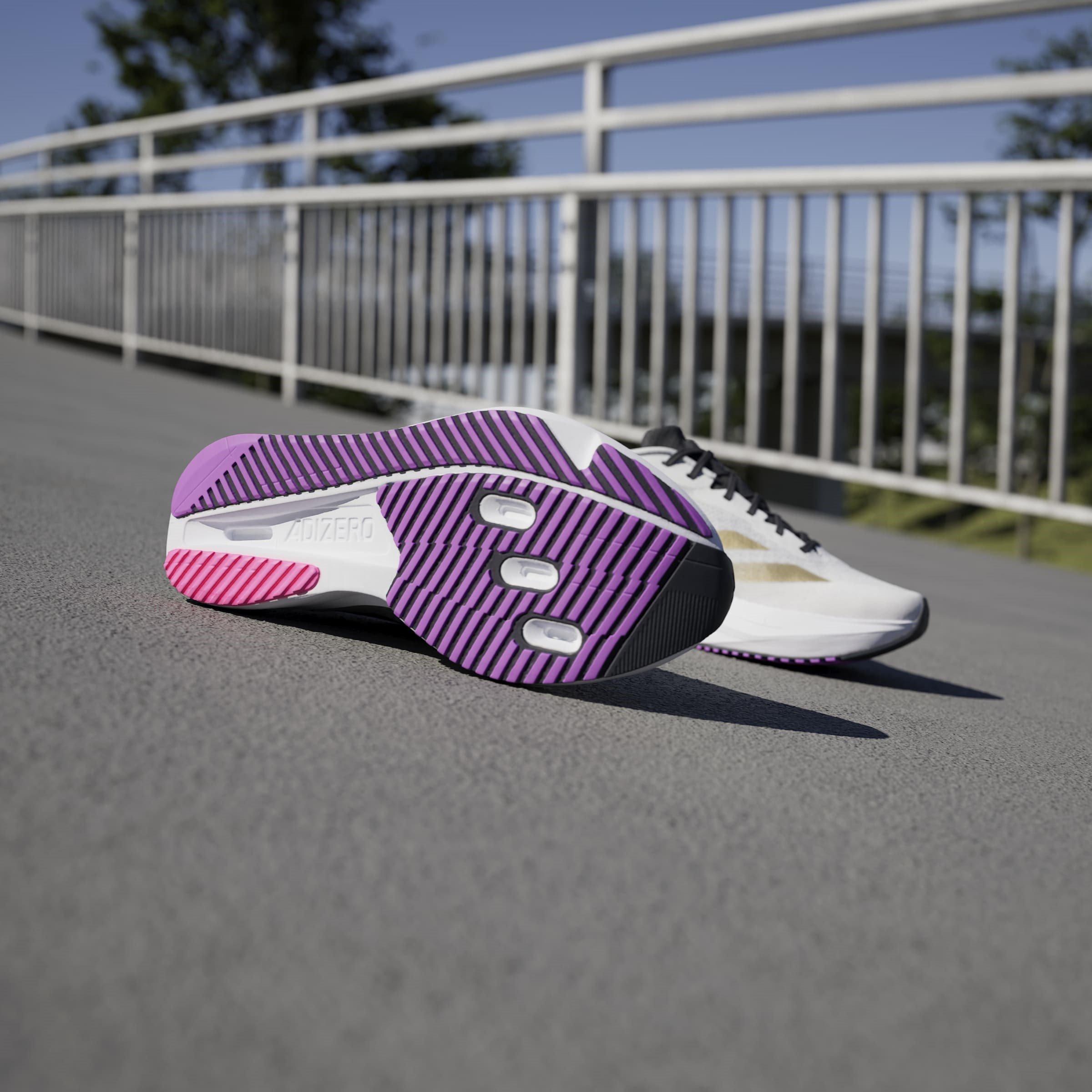 Wht/Gold/Purple - adidas - Adizero SL2 Womens Running Shoes - 12