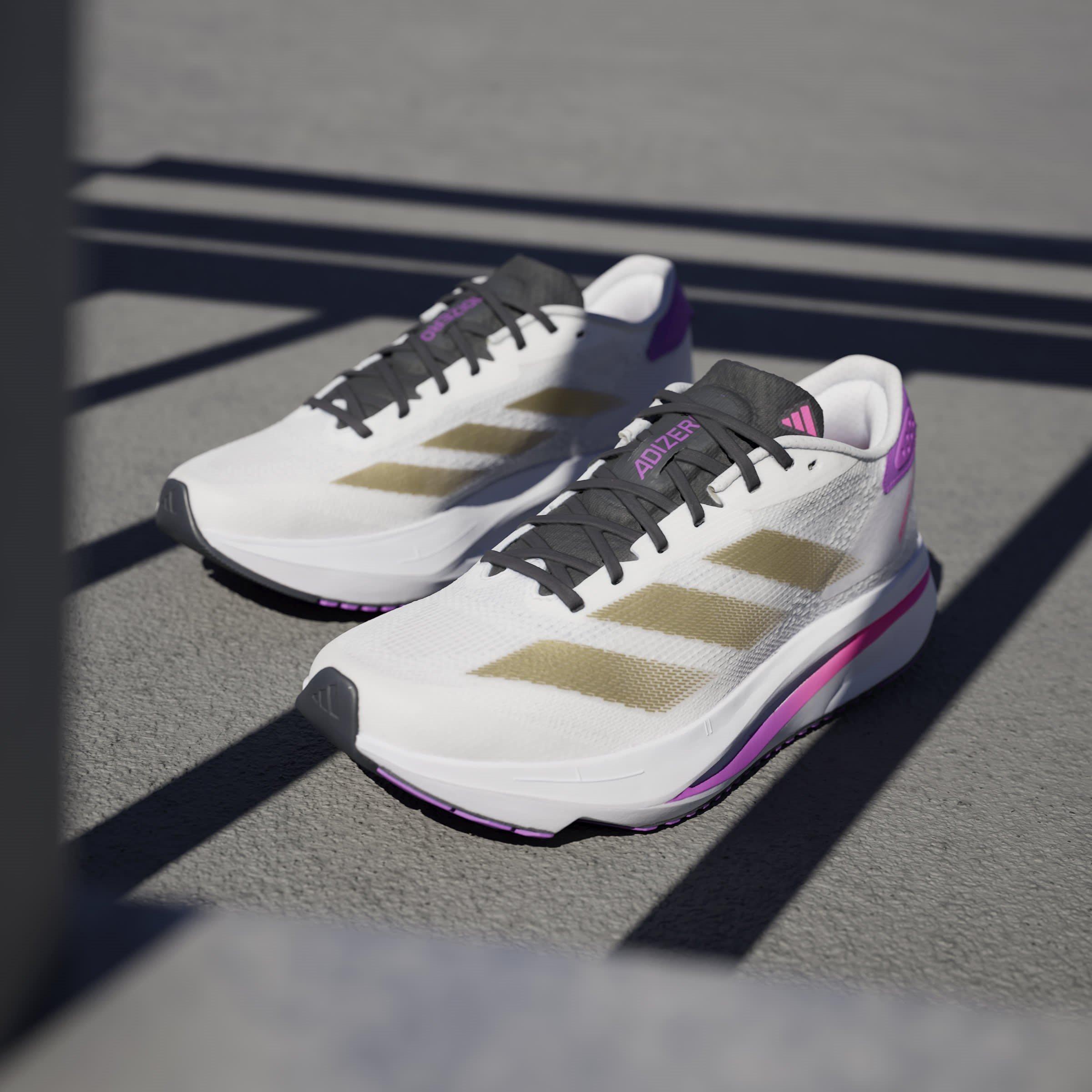 Wht/Gold/Purple - adidas - Adizero SL2 Womens Running Shoes - 16