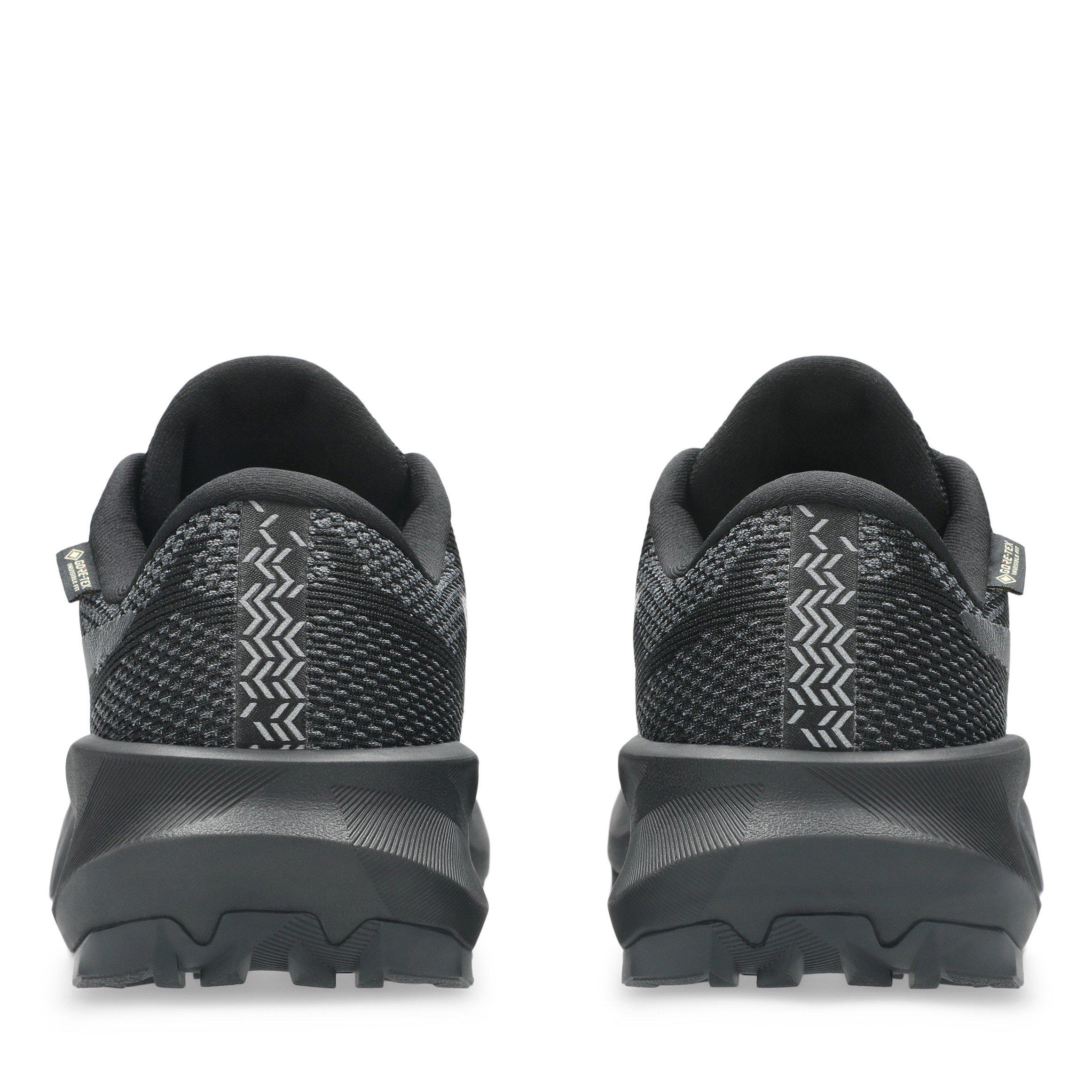 Black/Grey - Asics - Trabuco 14 Gtx Trail Running Shoes Mens - 7