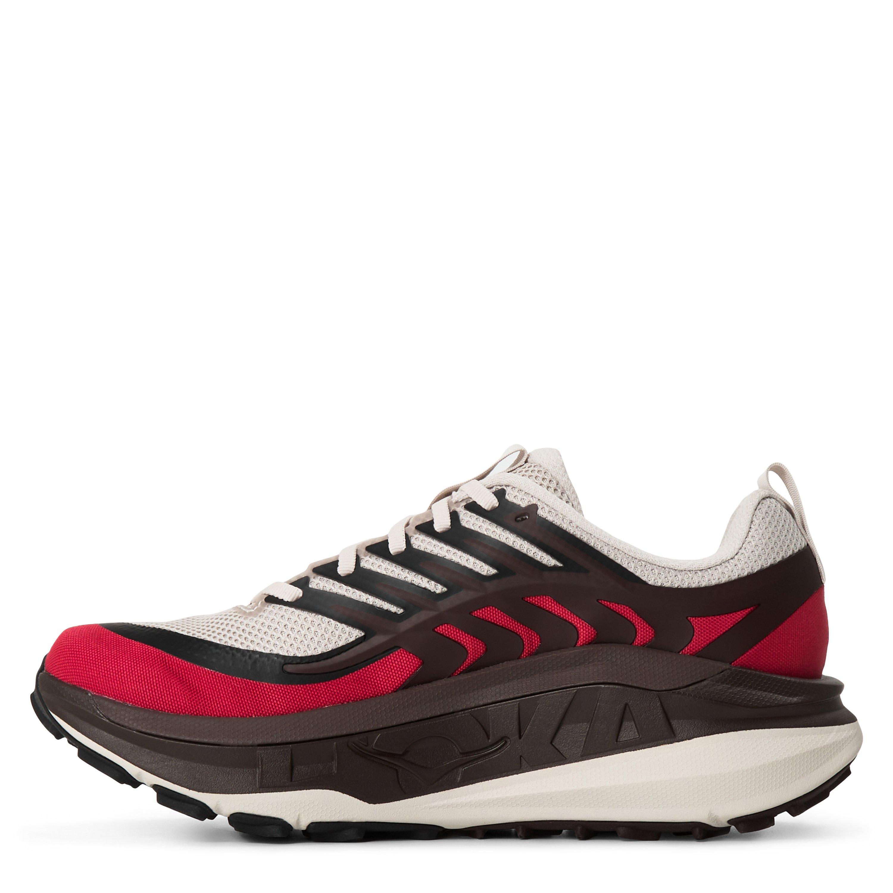 Rock Grey/Choco - Hoka - Men's Stinson 8 Trail Running Shoes - 2