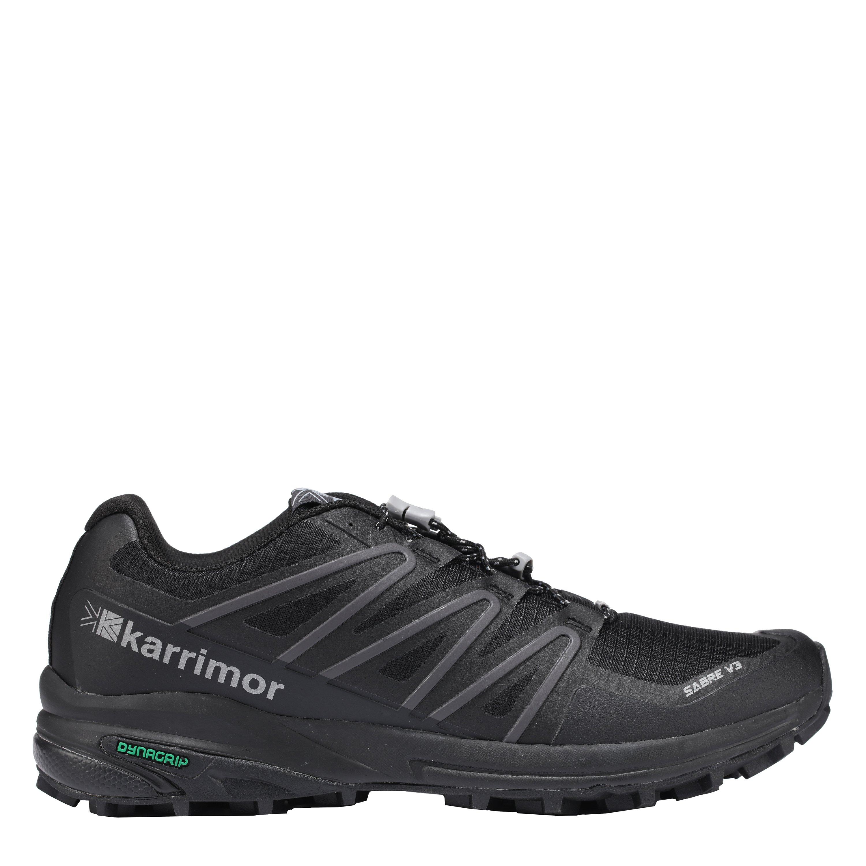 Negro - Karrimor - Sabre 3 Trail Running Shoes Mens - 1