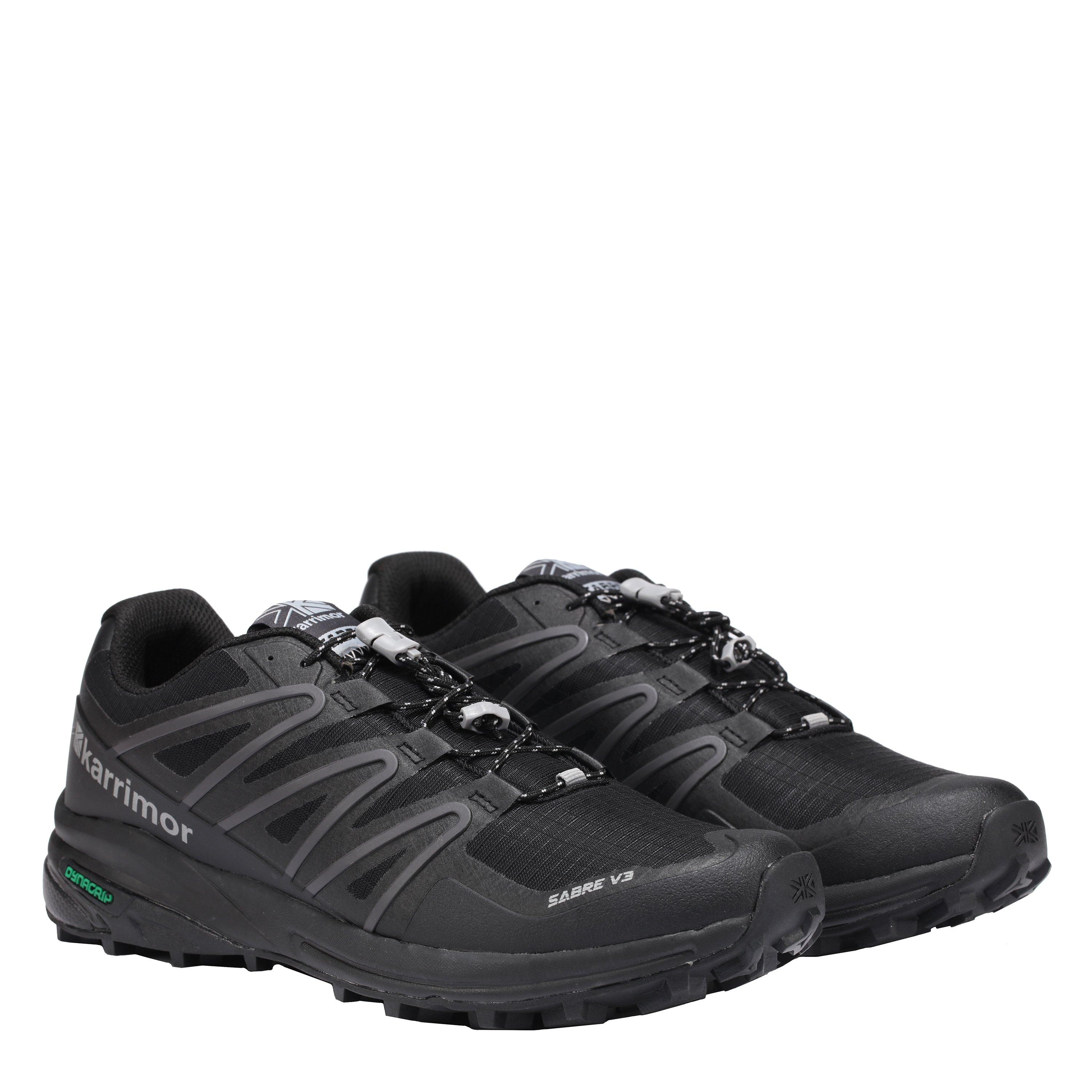Negro - Karrimor - Sabre 3 Trail Running Shoes Mens - 3