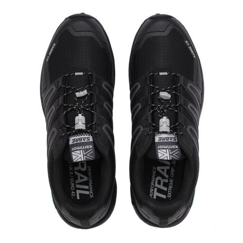 Black - Karrimor - Sabre 3 Trail Running Shoes Mens - 5