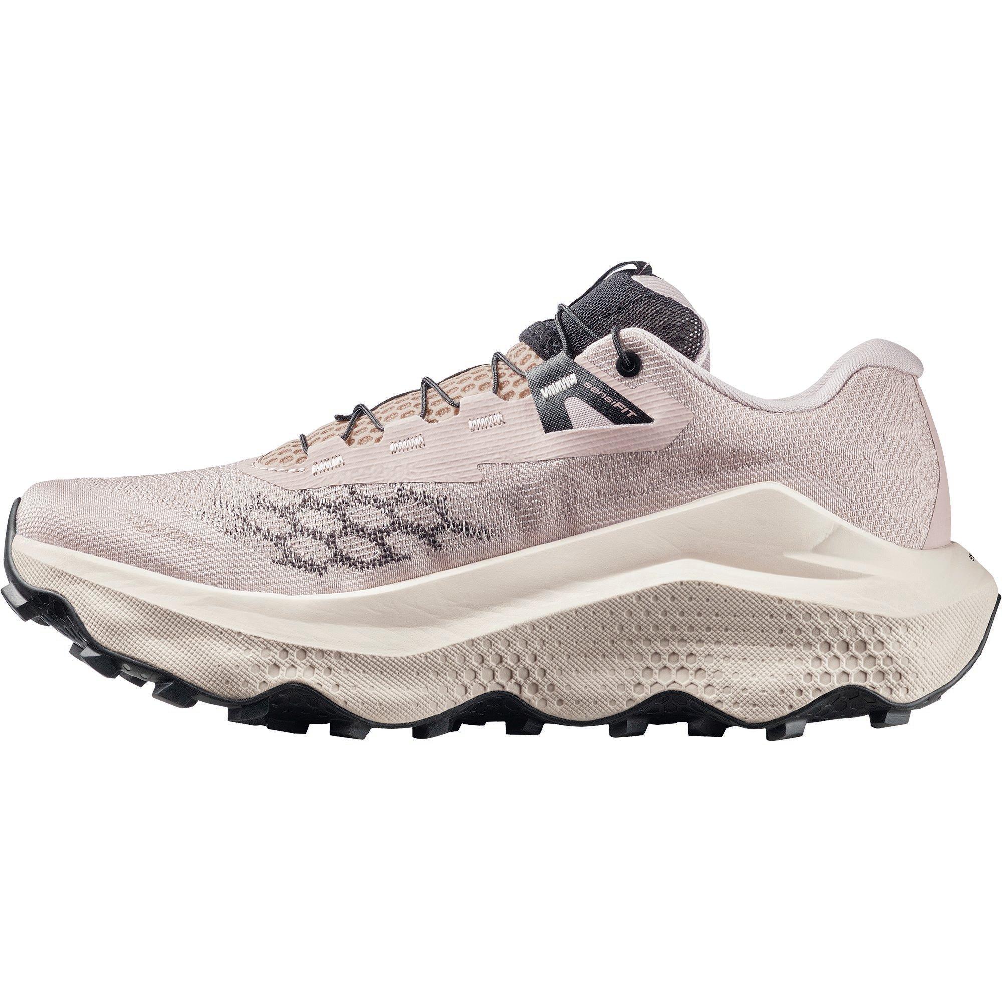 Shadow/Tapioca - Salomon - Ultra Glide 4 Trail Running Shoes Womens - 2