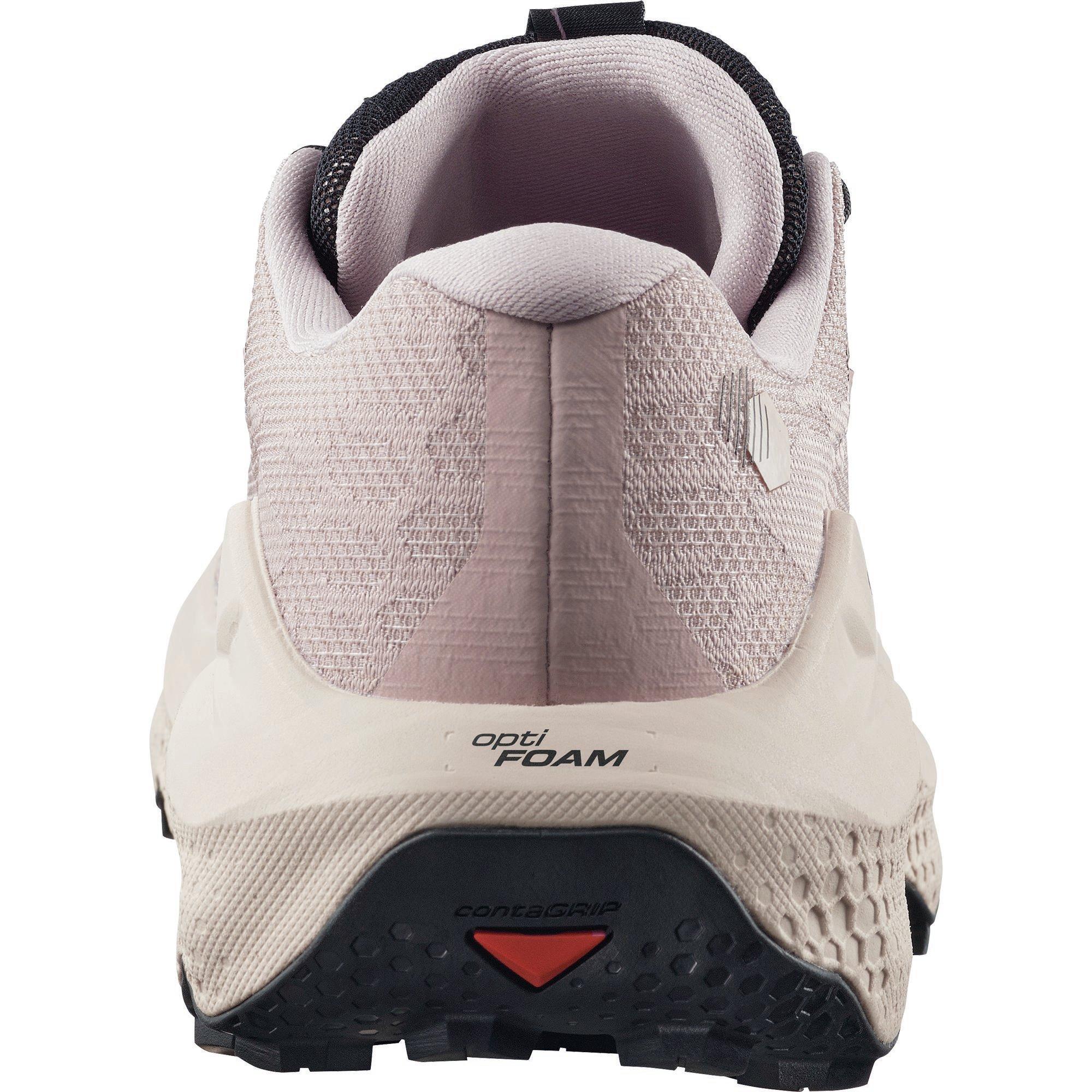 Shadow/Tapioca - Salomon - Ultra Glide 4 Trail Running Shoes Womens - 5