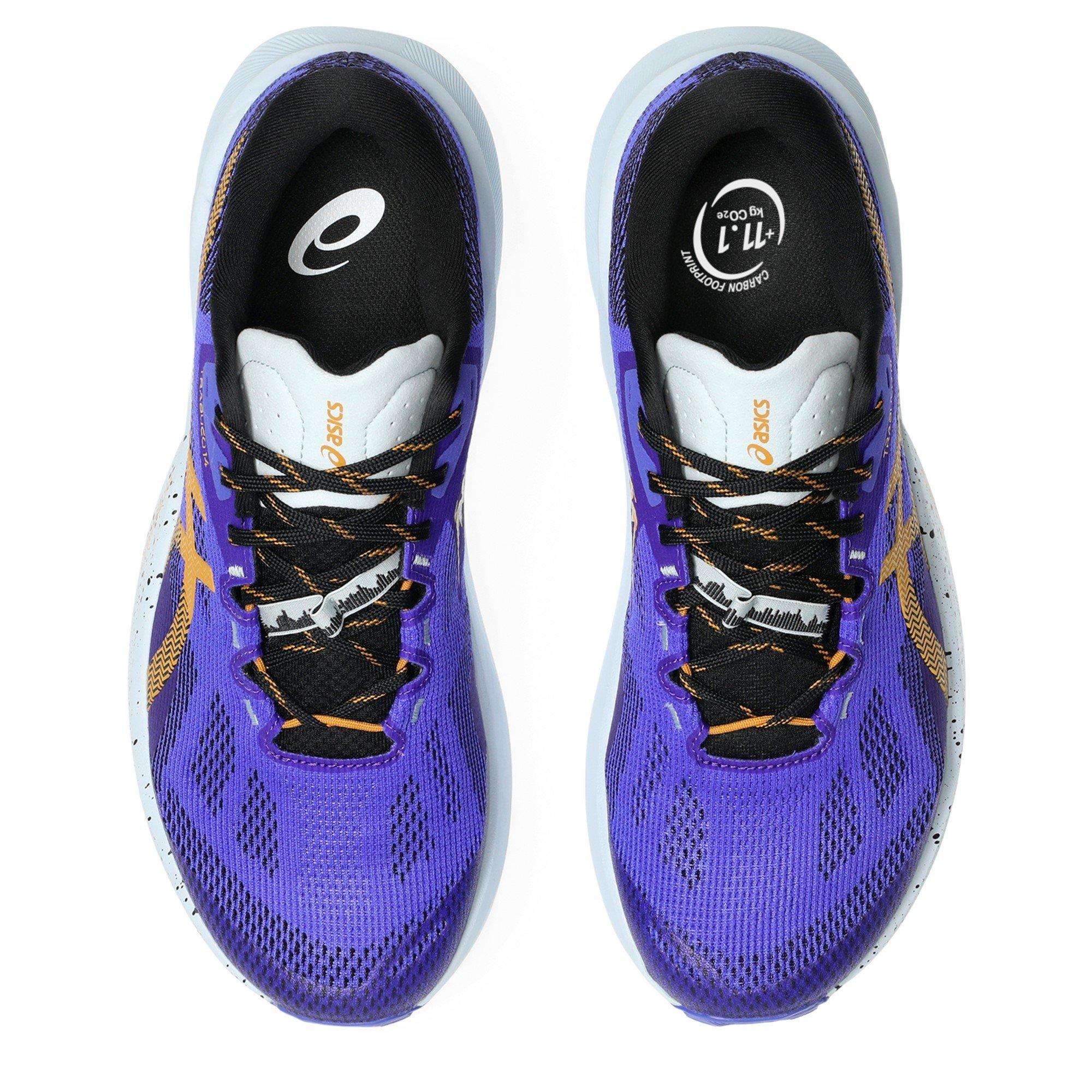 Cobalt/Sand - Asics - Trabuco 14 Trail Running Shoes Mens - 6