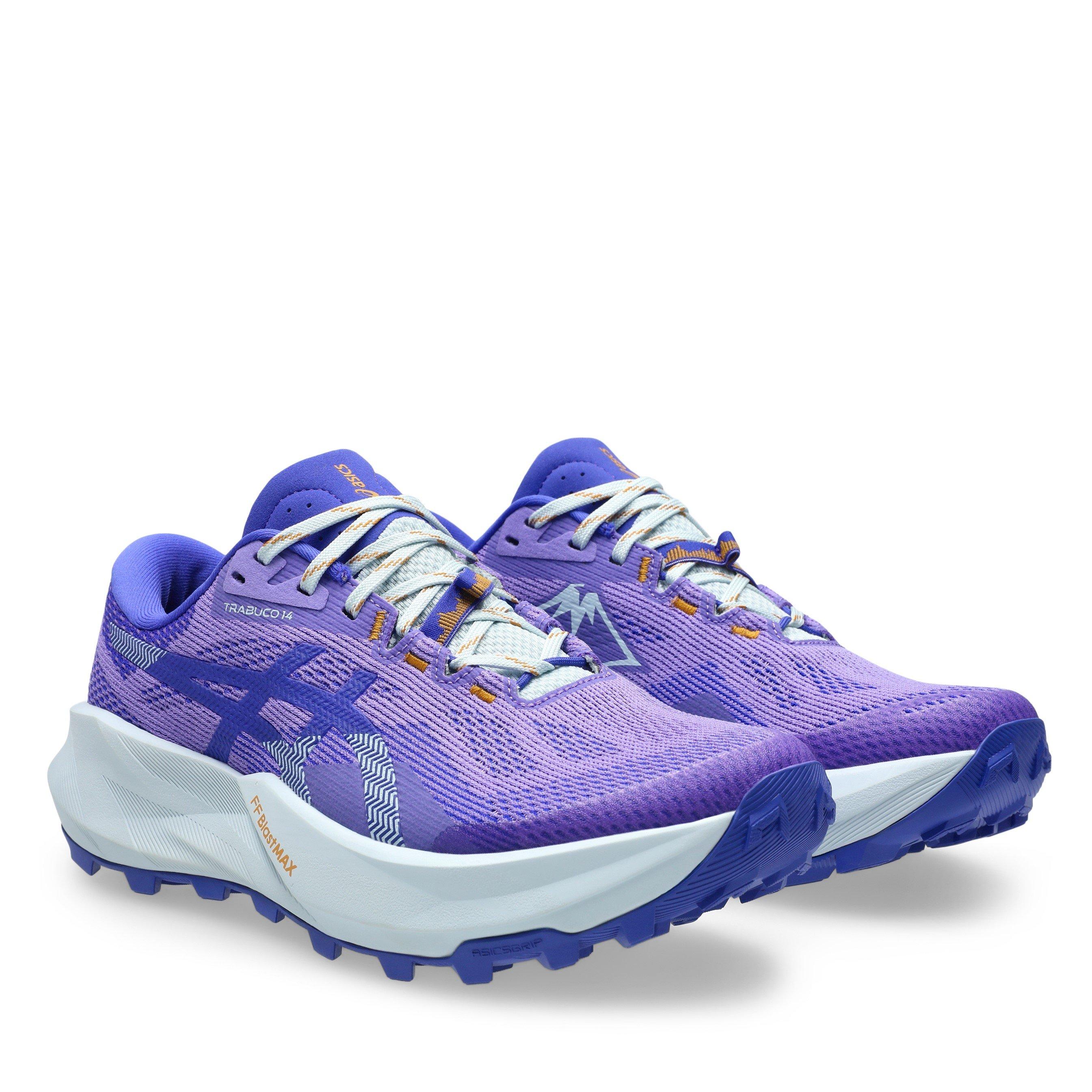 Amethyst/Cobalt - Asics - Trabuco 14 Trail Running Shoes Womens - 4