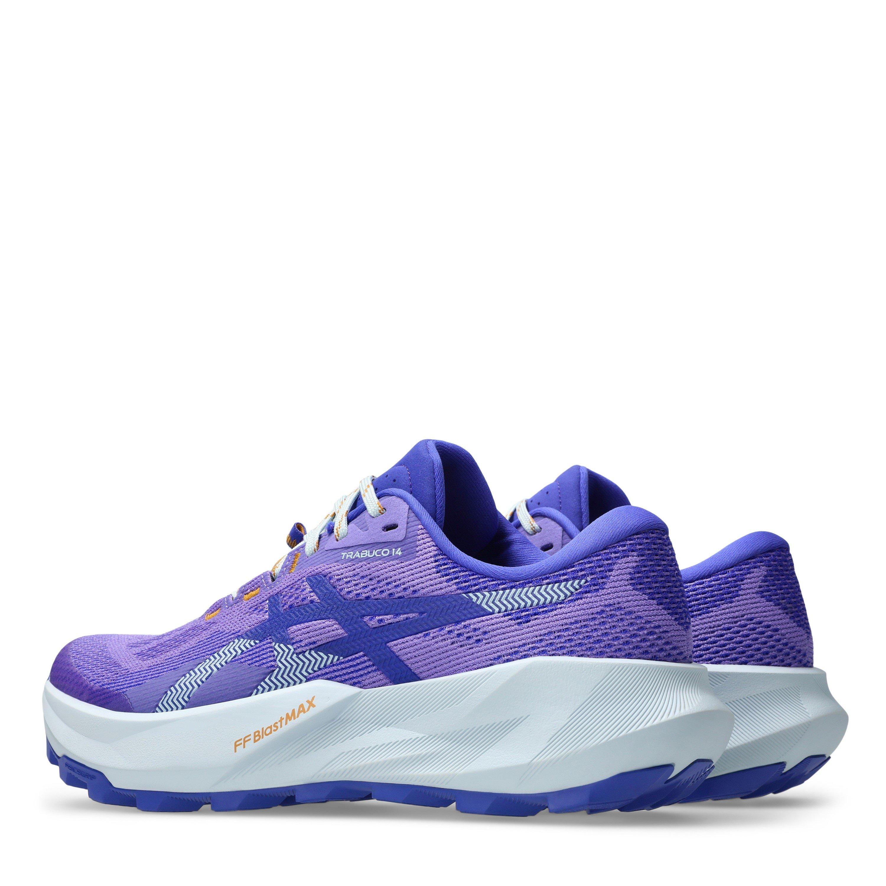 Amethyst/Cobalt - Asics - Trabuco 14 Trail Running Shoes Womens - 5