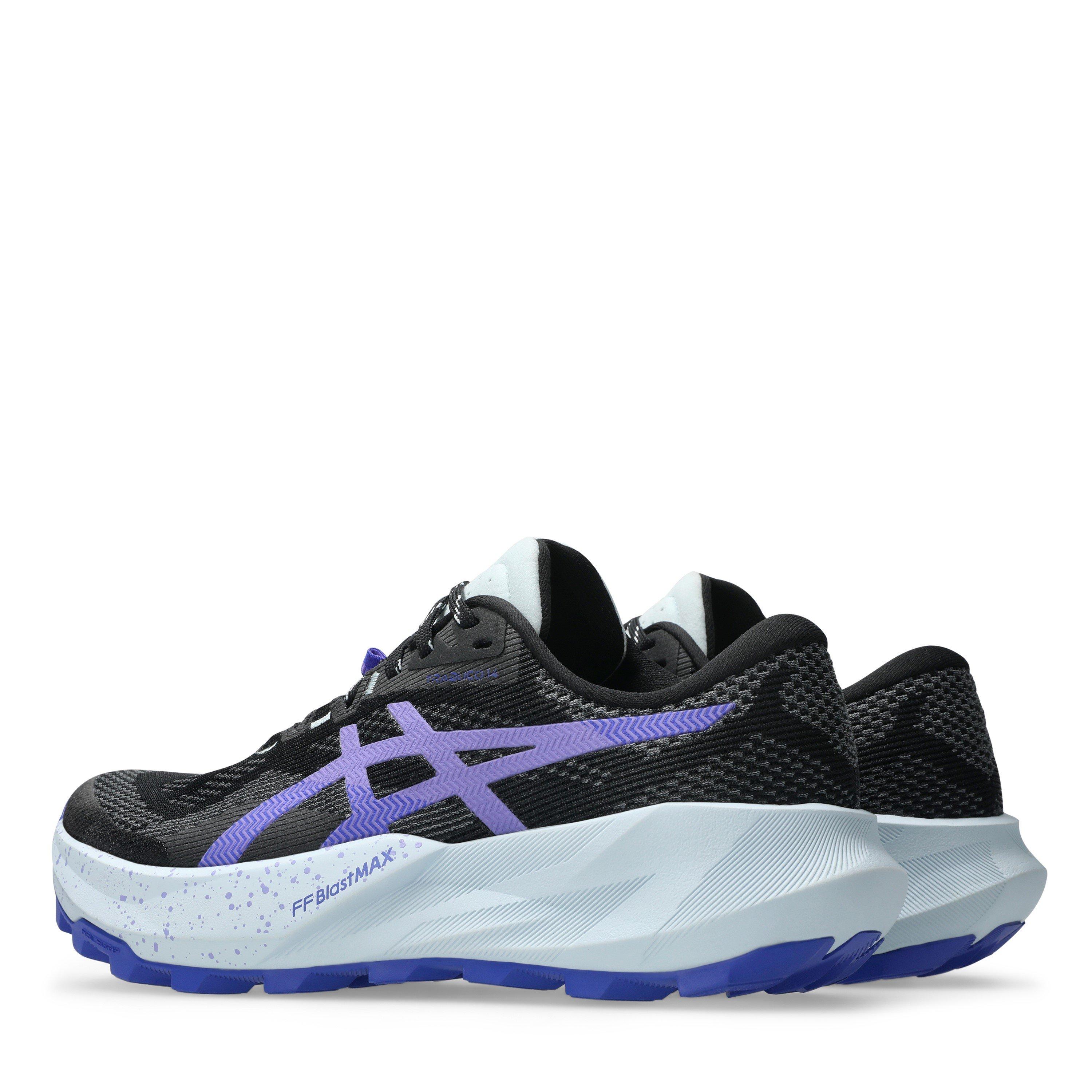 Black/Amethyst - Asics - ASICS Trabuco 14 Womens Trail Running Shoes - 5