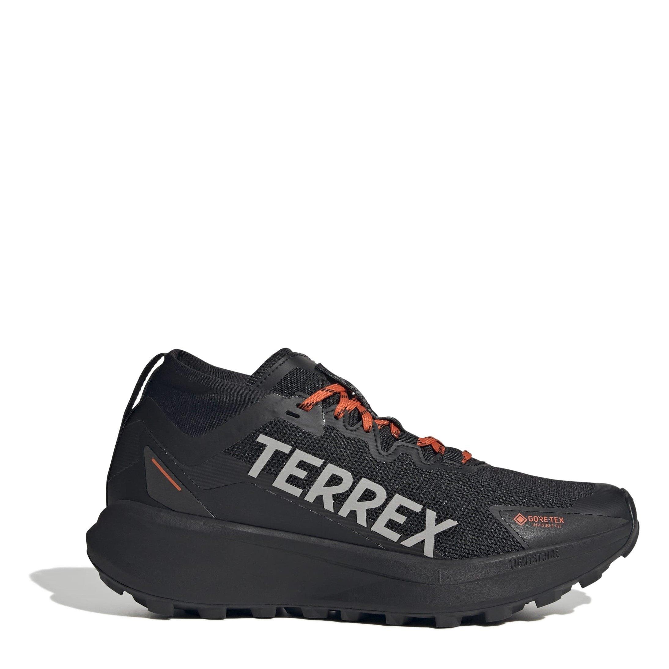 Black - adidas - Agravic Gore-Tex Trail Running Shoes - 1