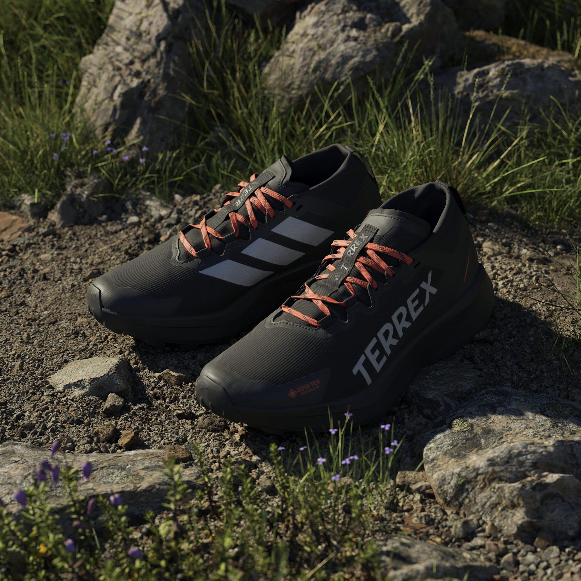 Nero - adidas - Agravic Gore-Tex Trail Running Shoes - 16