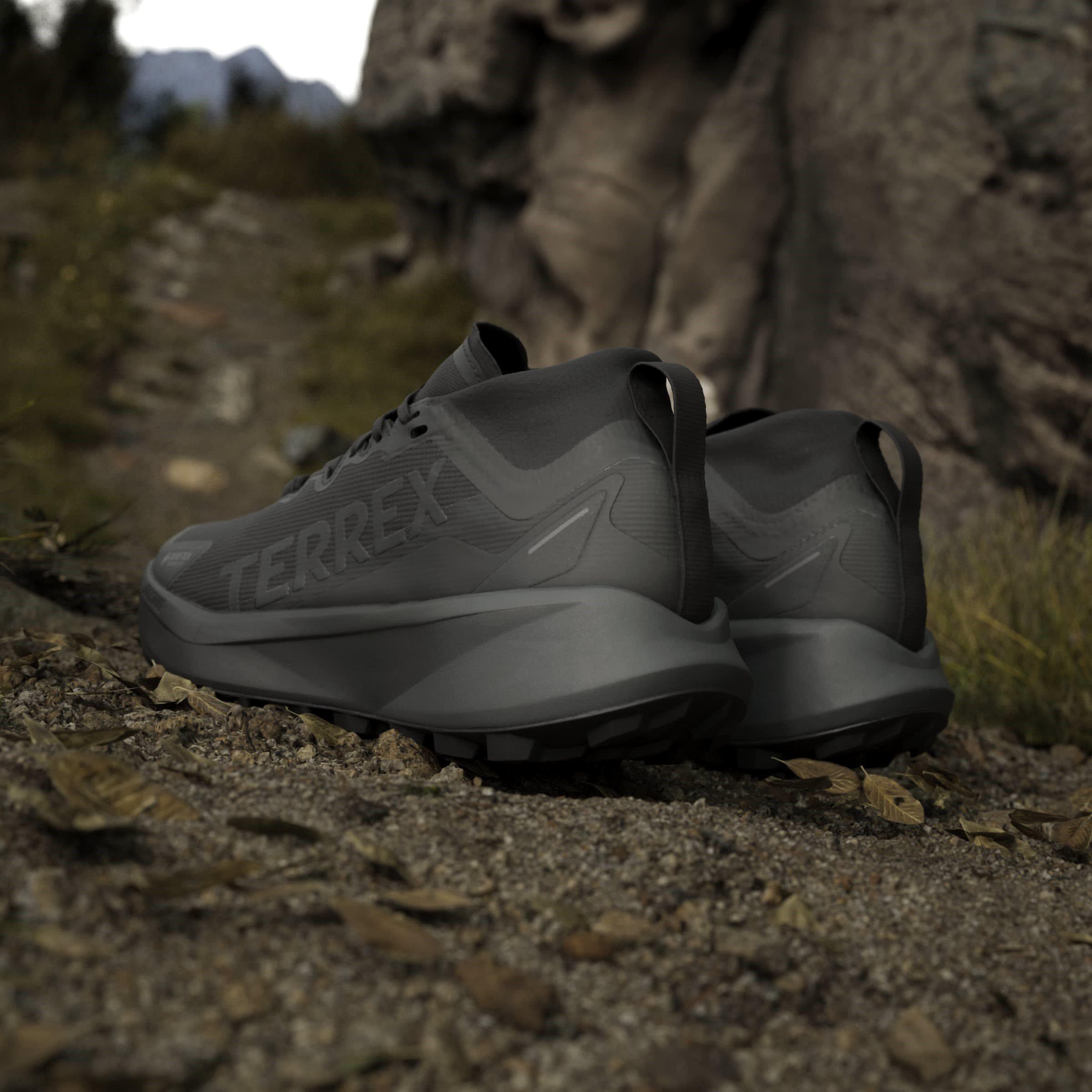 Black - adidas - Terrex Agravic GTX Trail Running Shoes Womens - 13