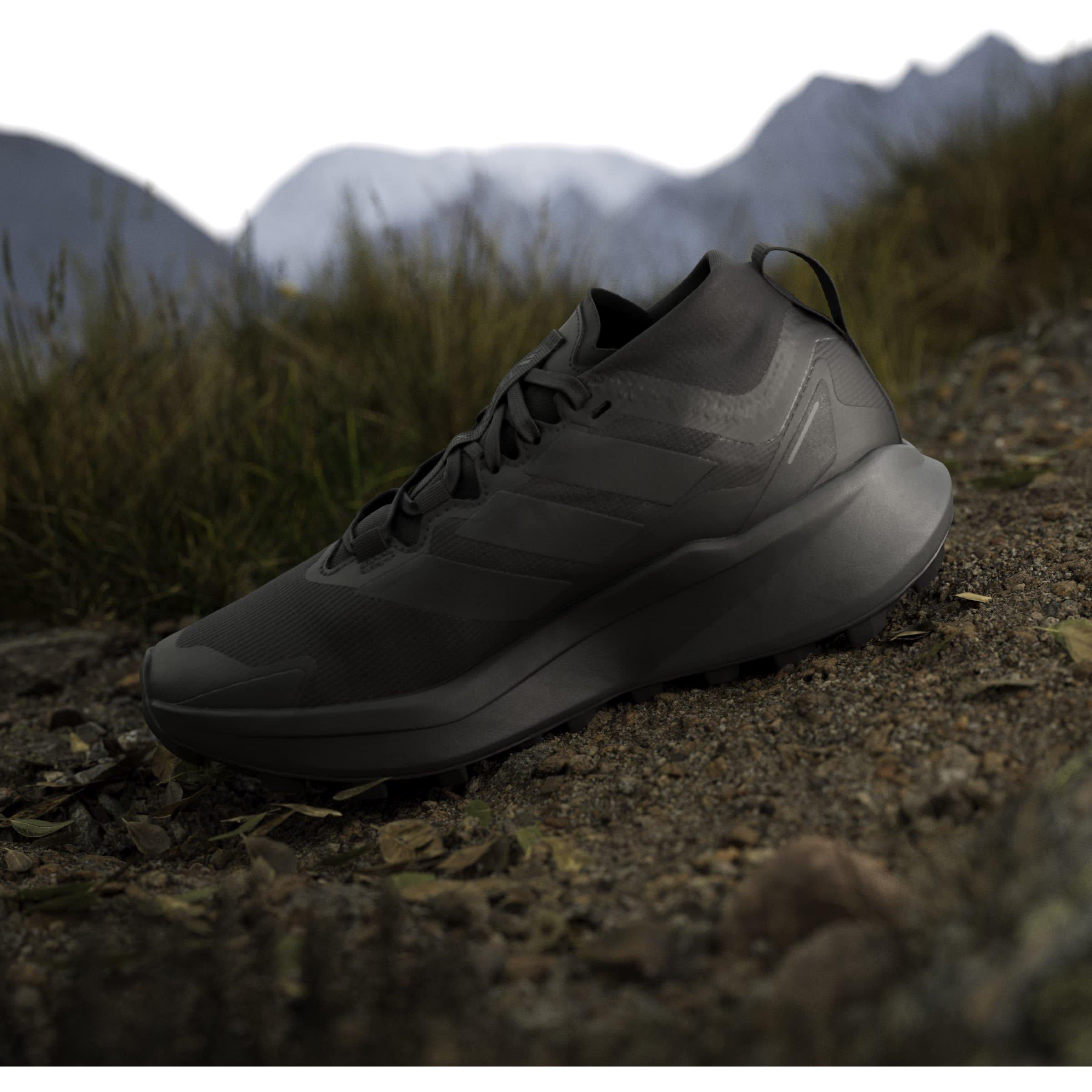 Black - adidas - Terrex Agravic GTX Trail Running Shoes Womens - 14