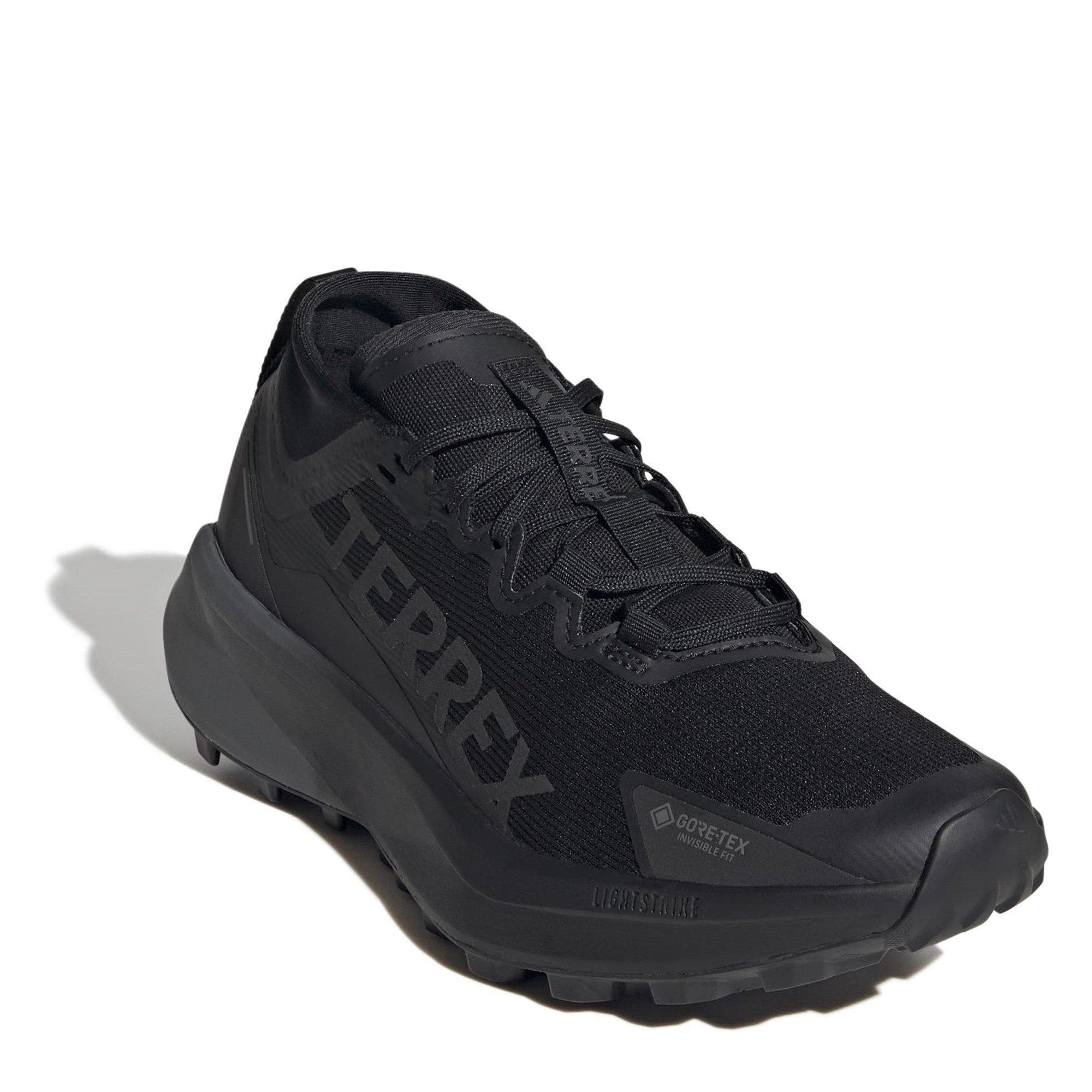 Black - adidas - Terrex Agravic GTX Trail Running Shoes Womens - 3