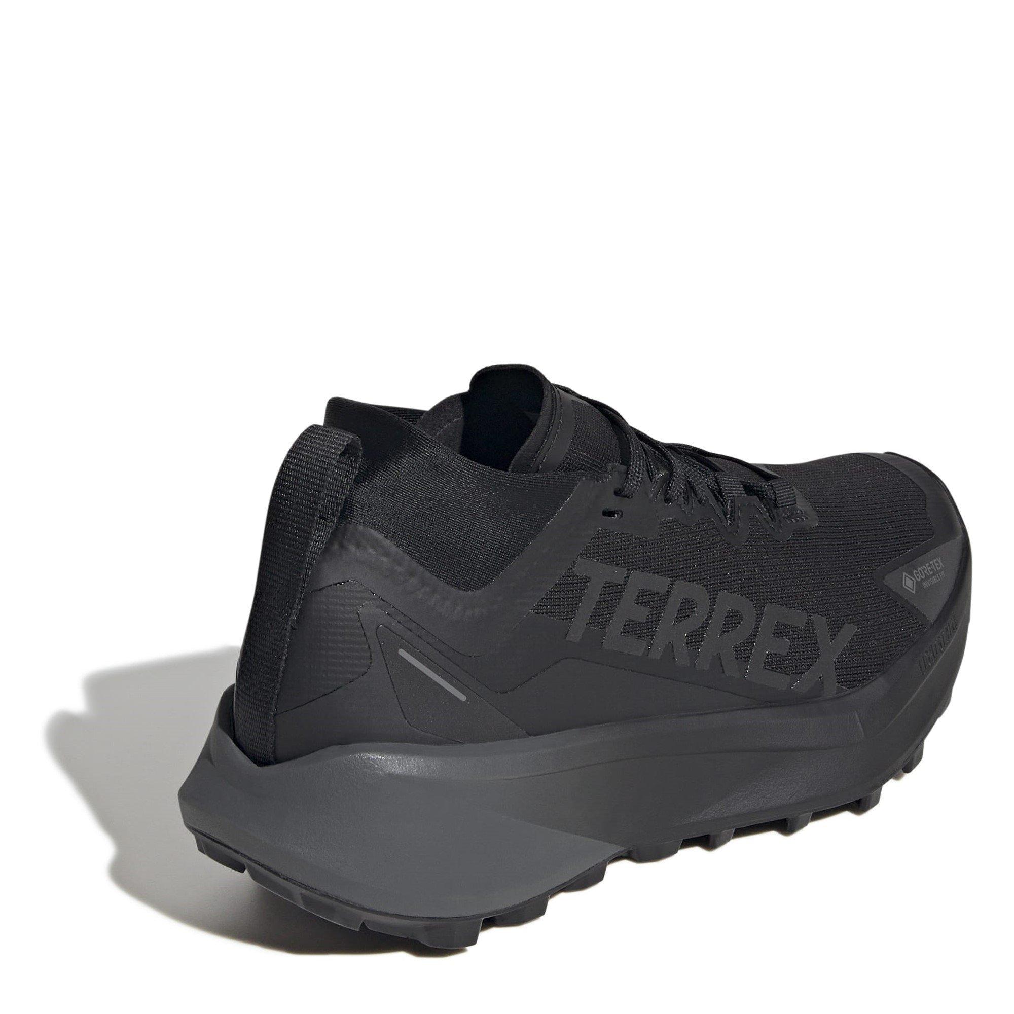 Black - adidas - Terrex Agravic GTX Trail Running Shoes Womens - 4