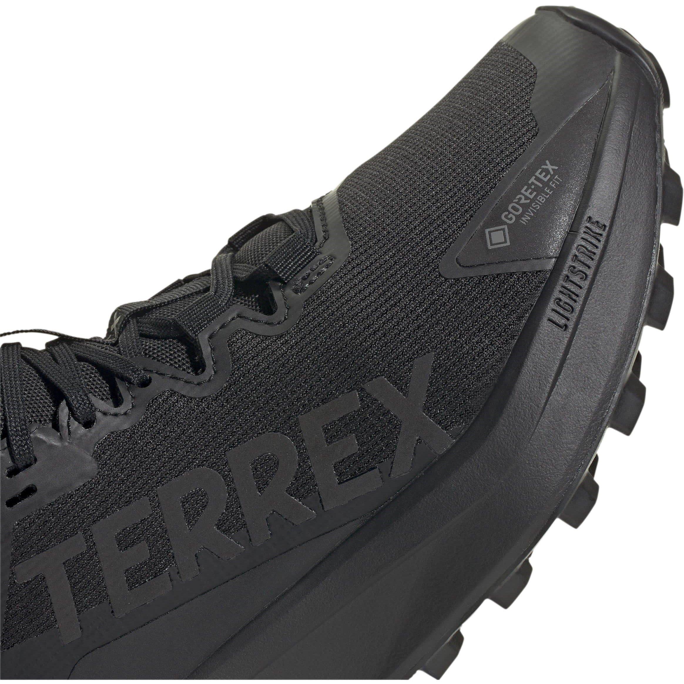 Black - adidas - Terrex Agravic GTX Trail Running Shoes Womens - 8