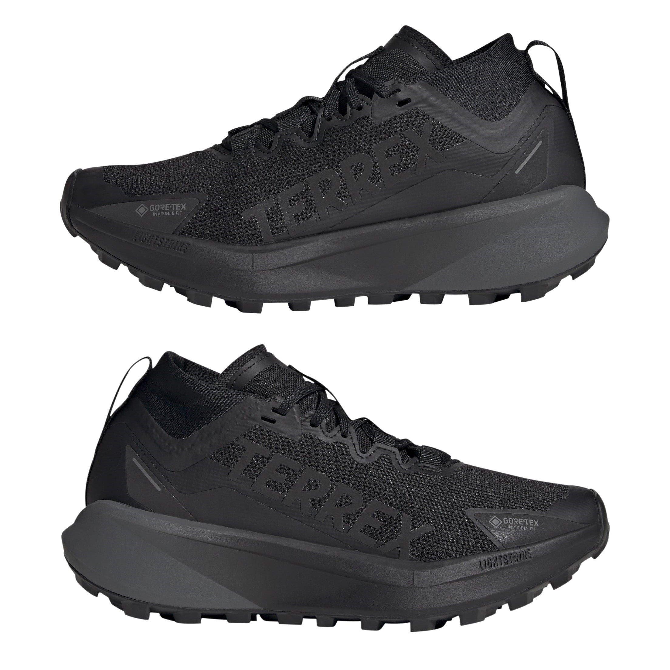 Black - adidas - Terrex Agravic GTX Trail Running Shoes Womens - 9