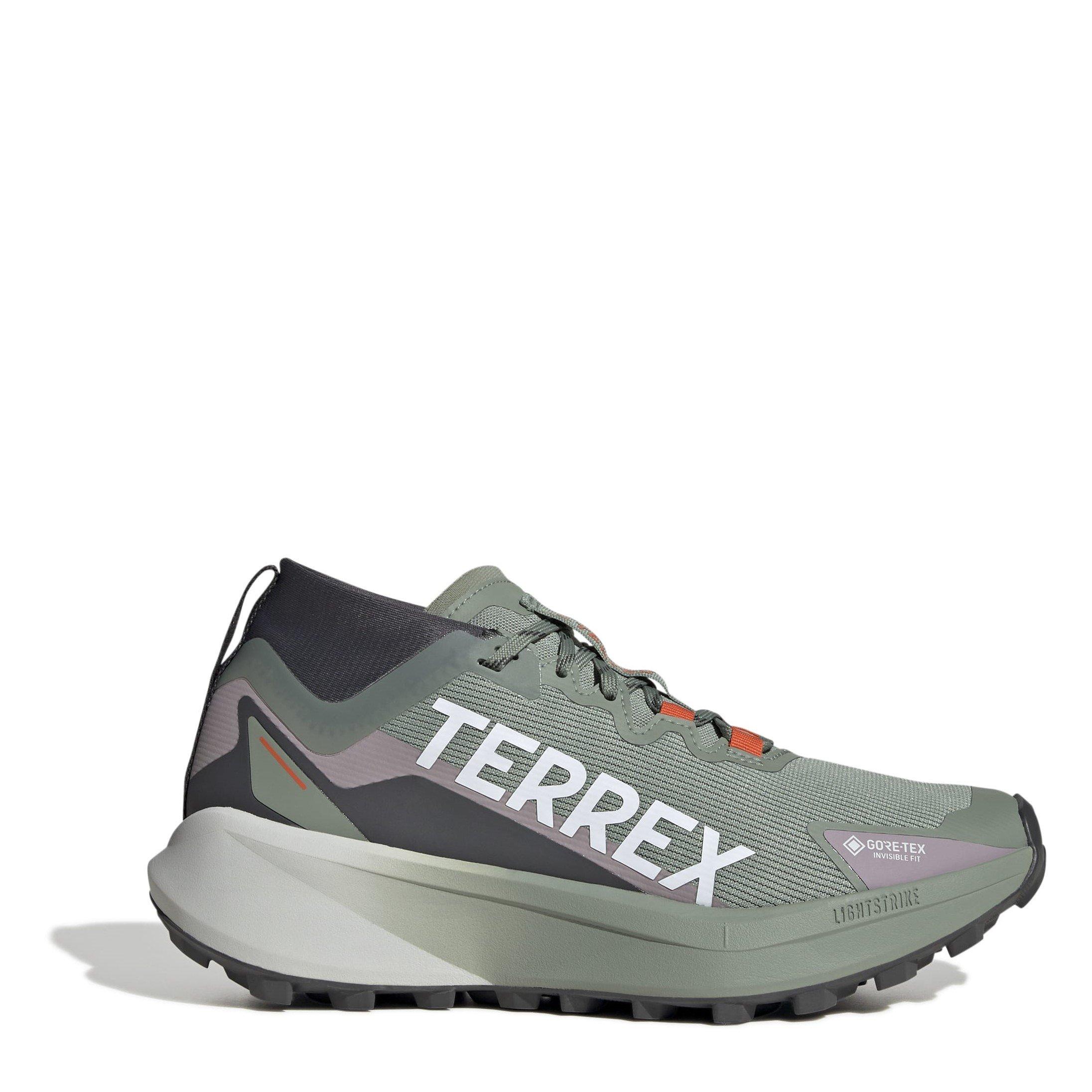 Adidas Women's Terrex Agravic Gtx Trail Running Shoes - Silver Green - 4 (36.7)