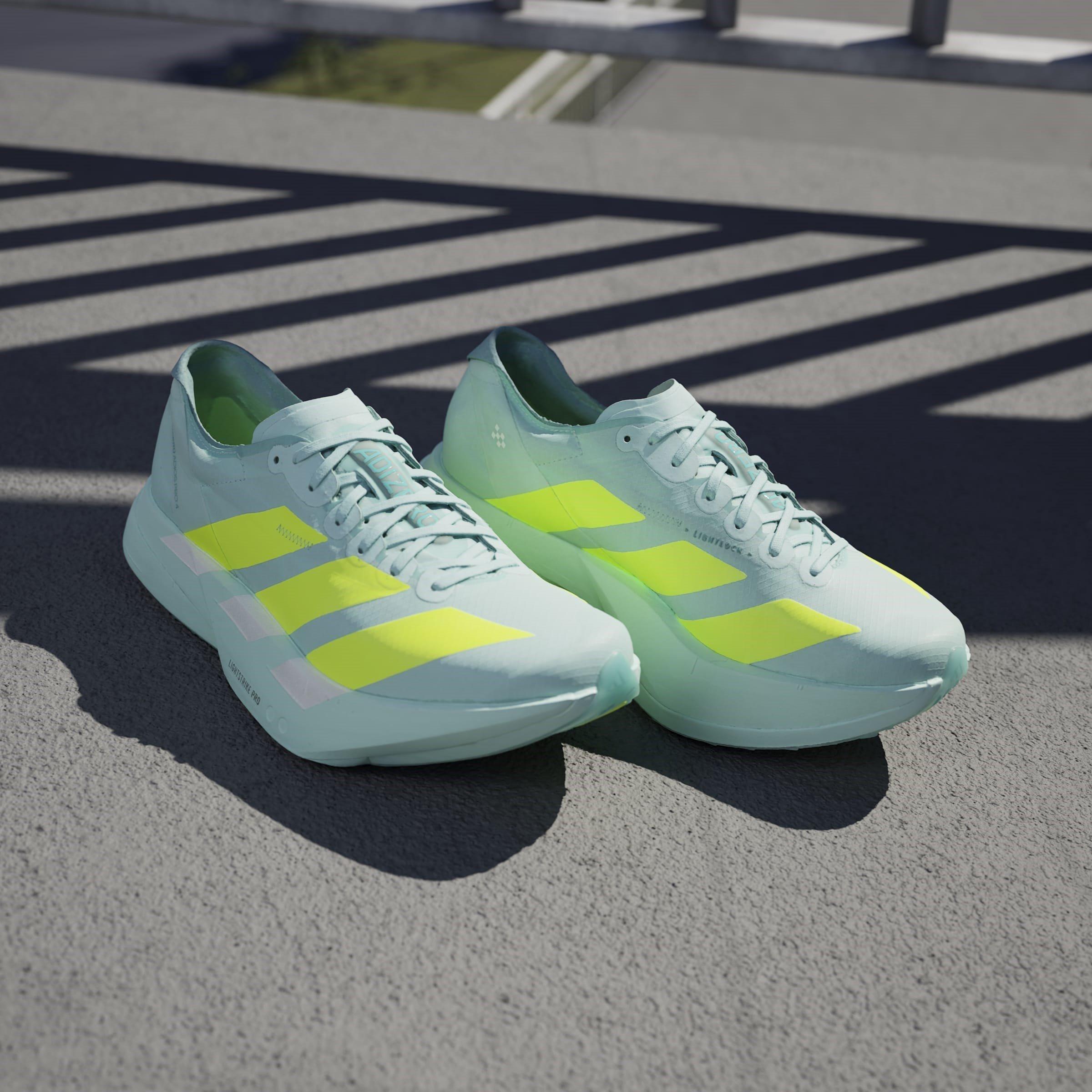 Flash Aqua - adidas - Adizero Adios Pro 4 Womens - 12