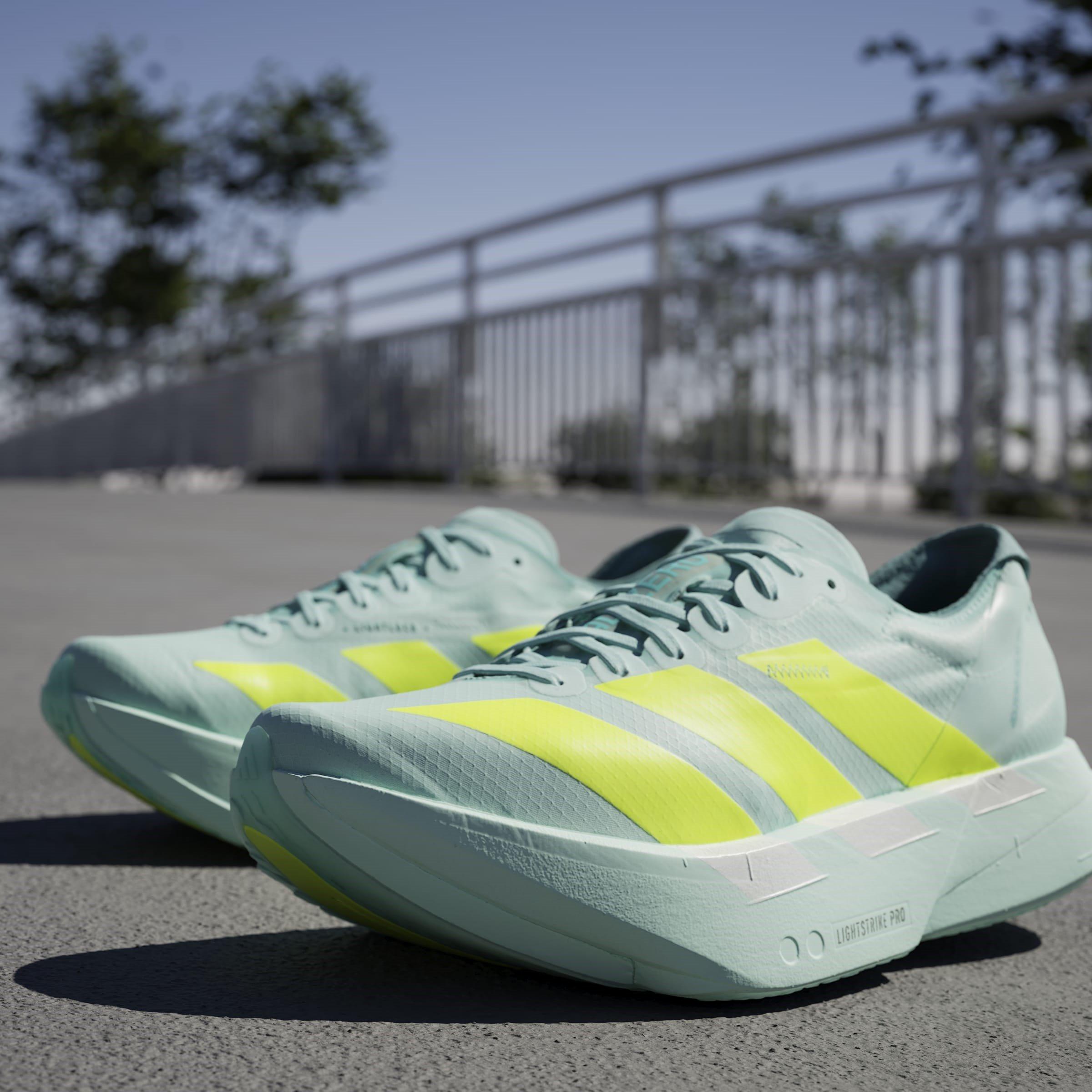 Flash Aqua - adidas - Adizero Adios Pro 4 Womens - 16