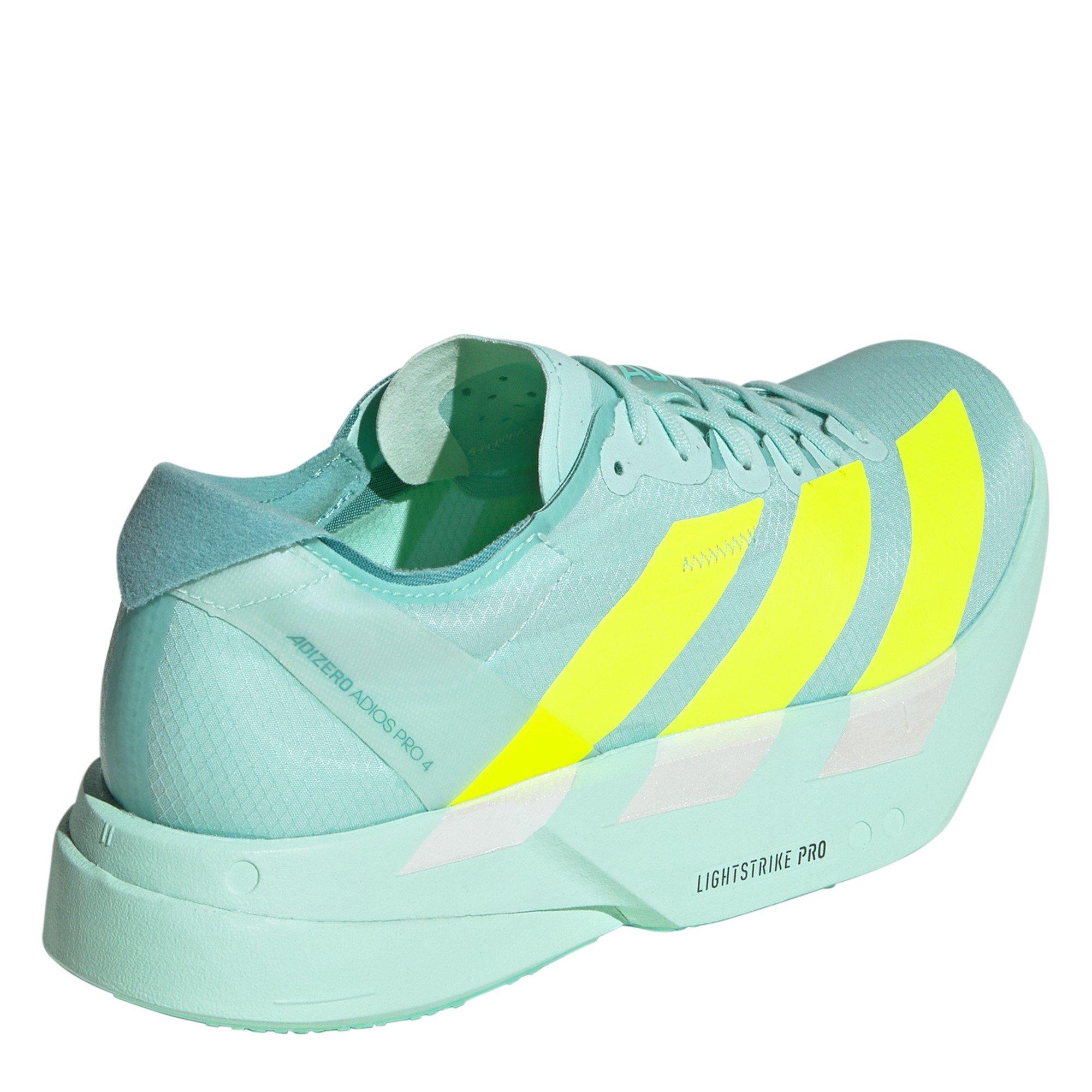 Flash Aqua - adidas - Adizero Adios Pro 4 Womens - 4