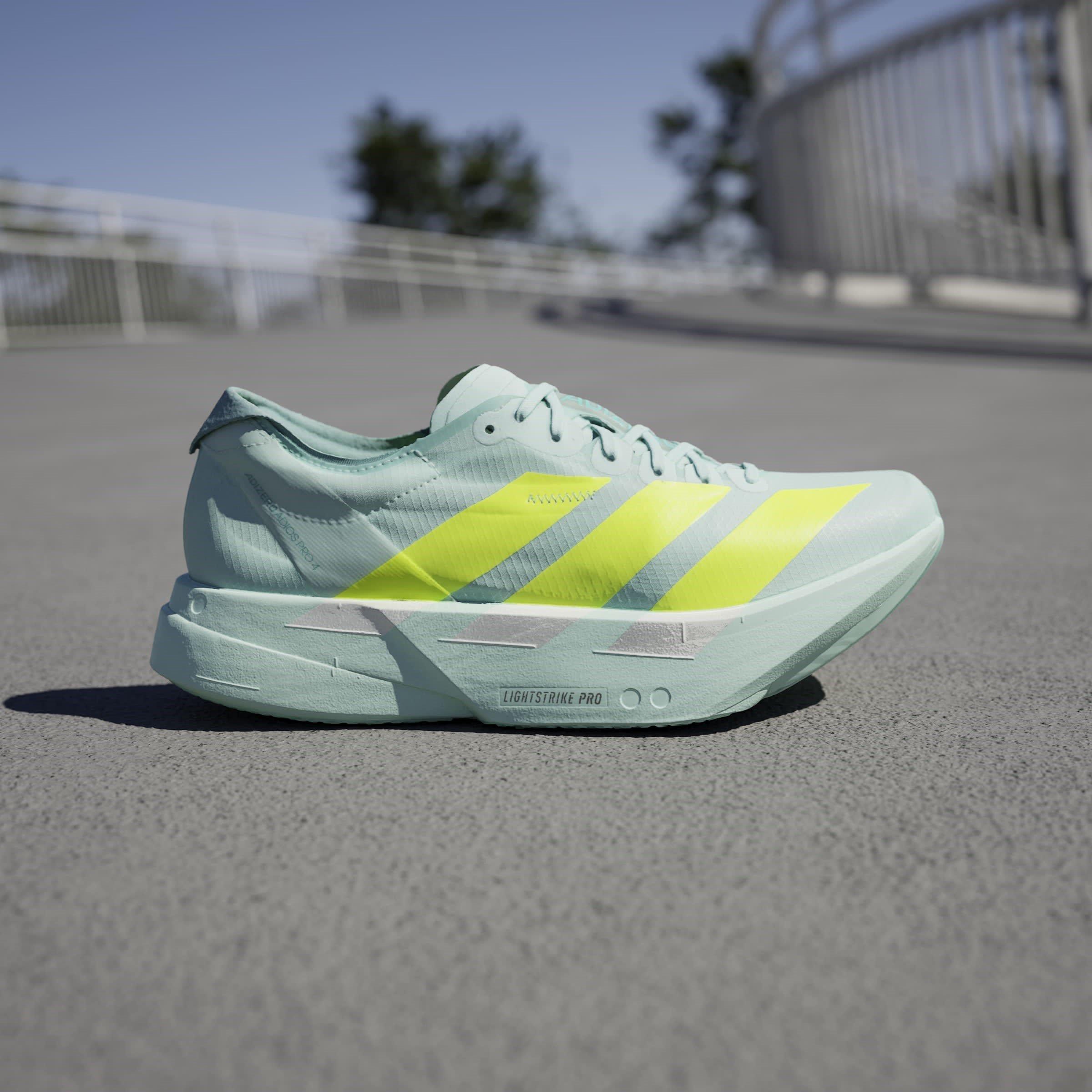 Flash Aqua - adidas - Adizero Adios Pro 4 Womens - 10