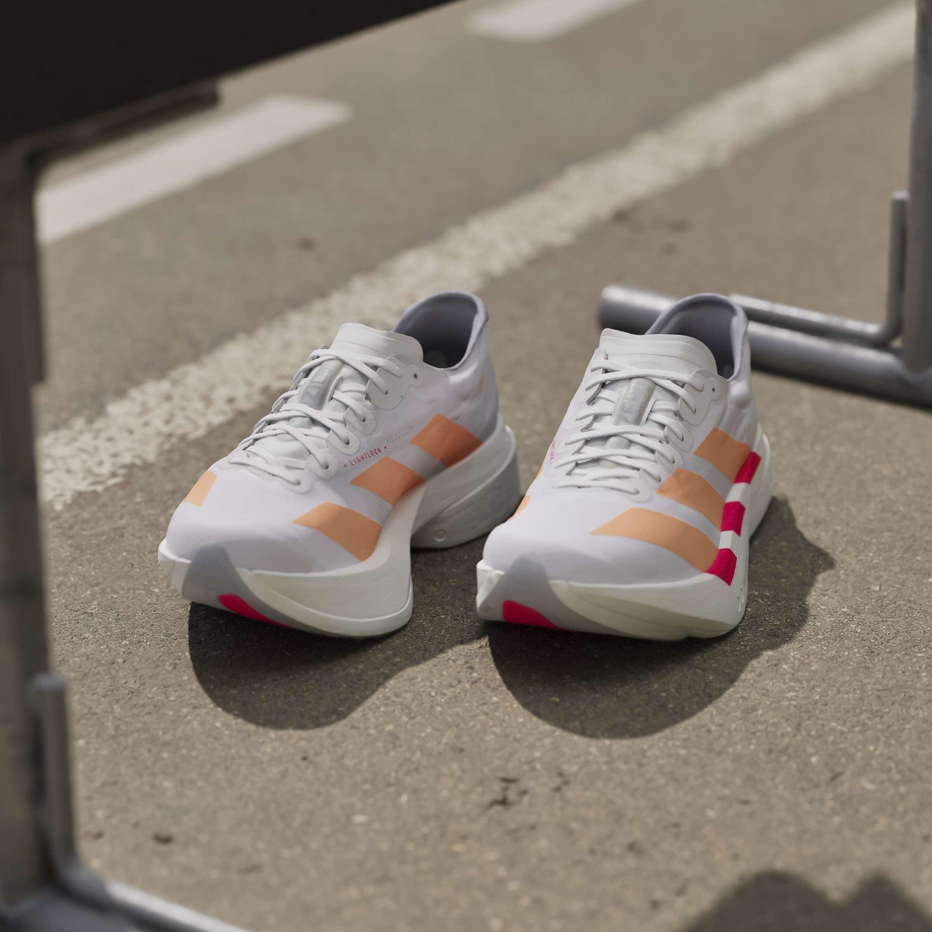 White/Orange - adidas - Adizero Adios Pro 4 Womens - 12