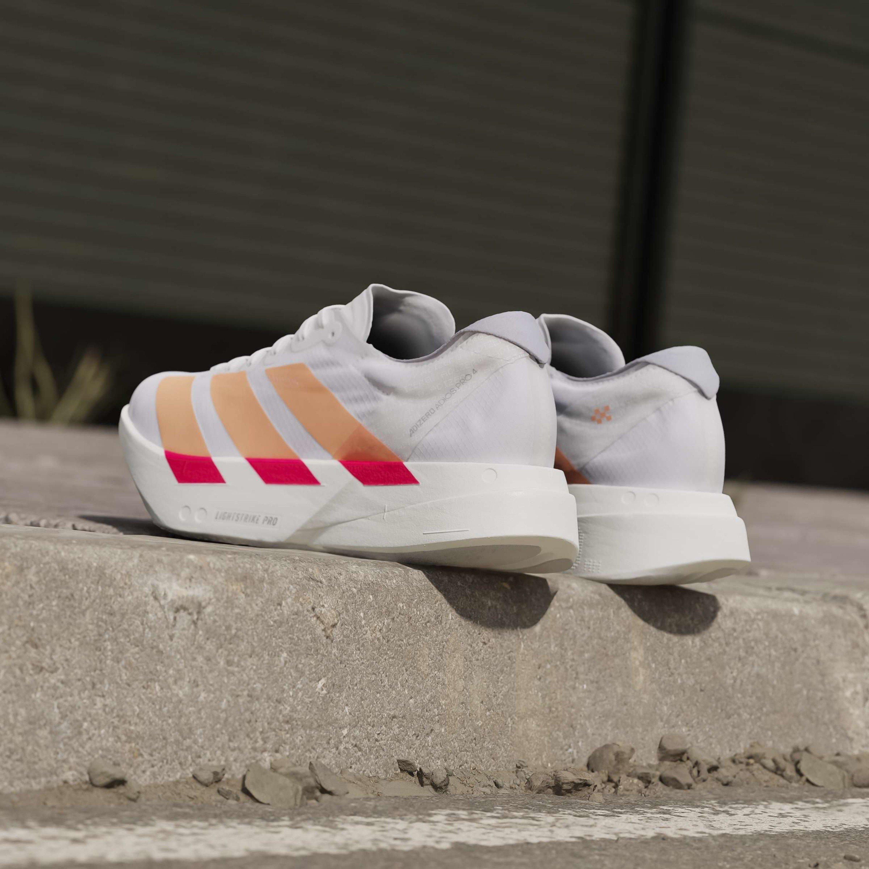 White/Orange - adidas - Adizero Adios Pro 4 Womens - 13