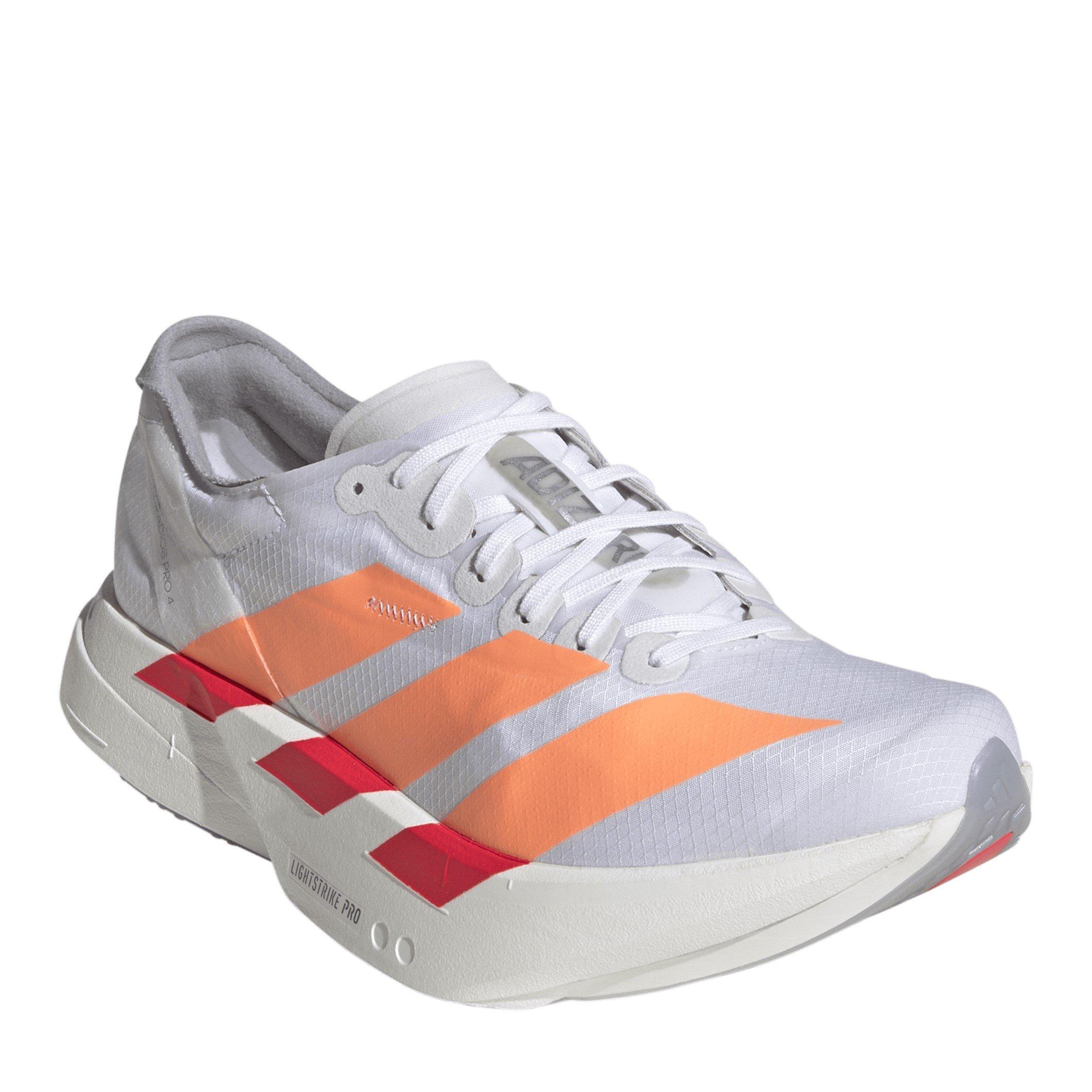 White/Orange - adidas - Adizero Adios Pro 4 Womens - 3