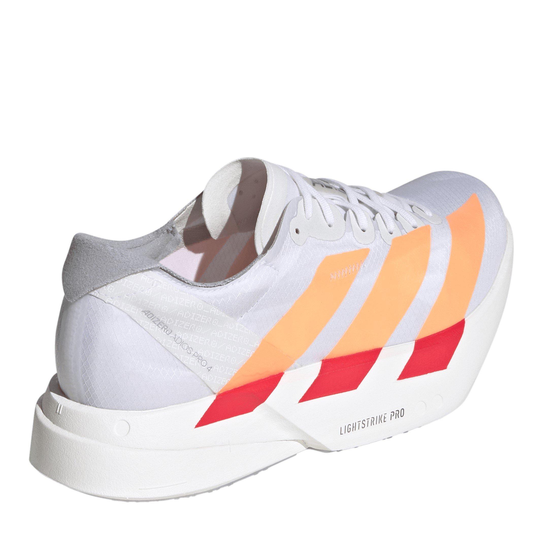 White/Orange - adidas - Adizero Adios Pro 4 Womens - 4