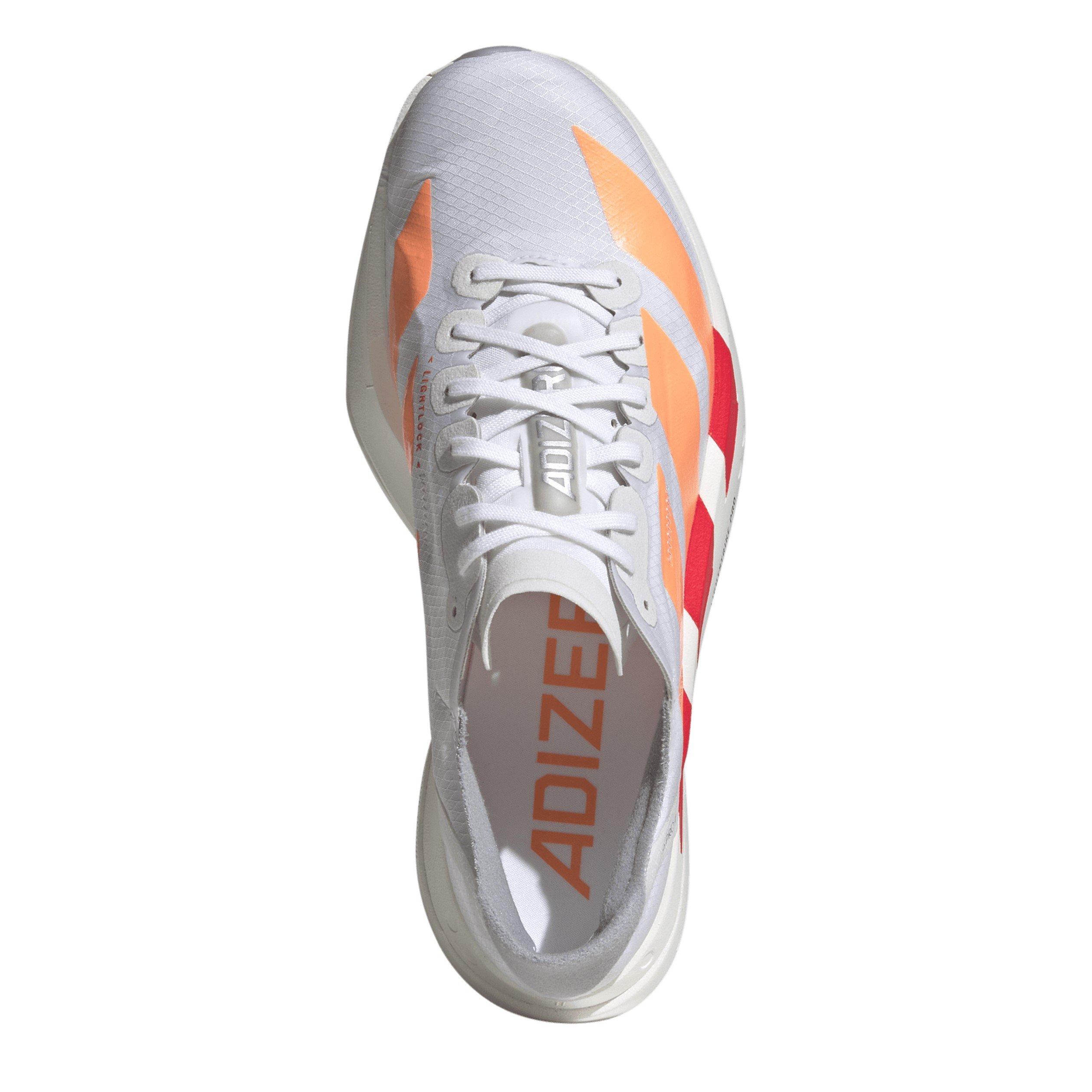 White/Orange - adidas - Adizero Adios Pro 4 Womens - 5