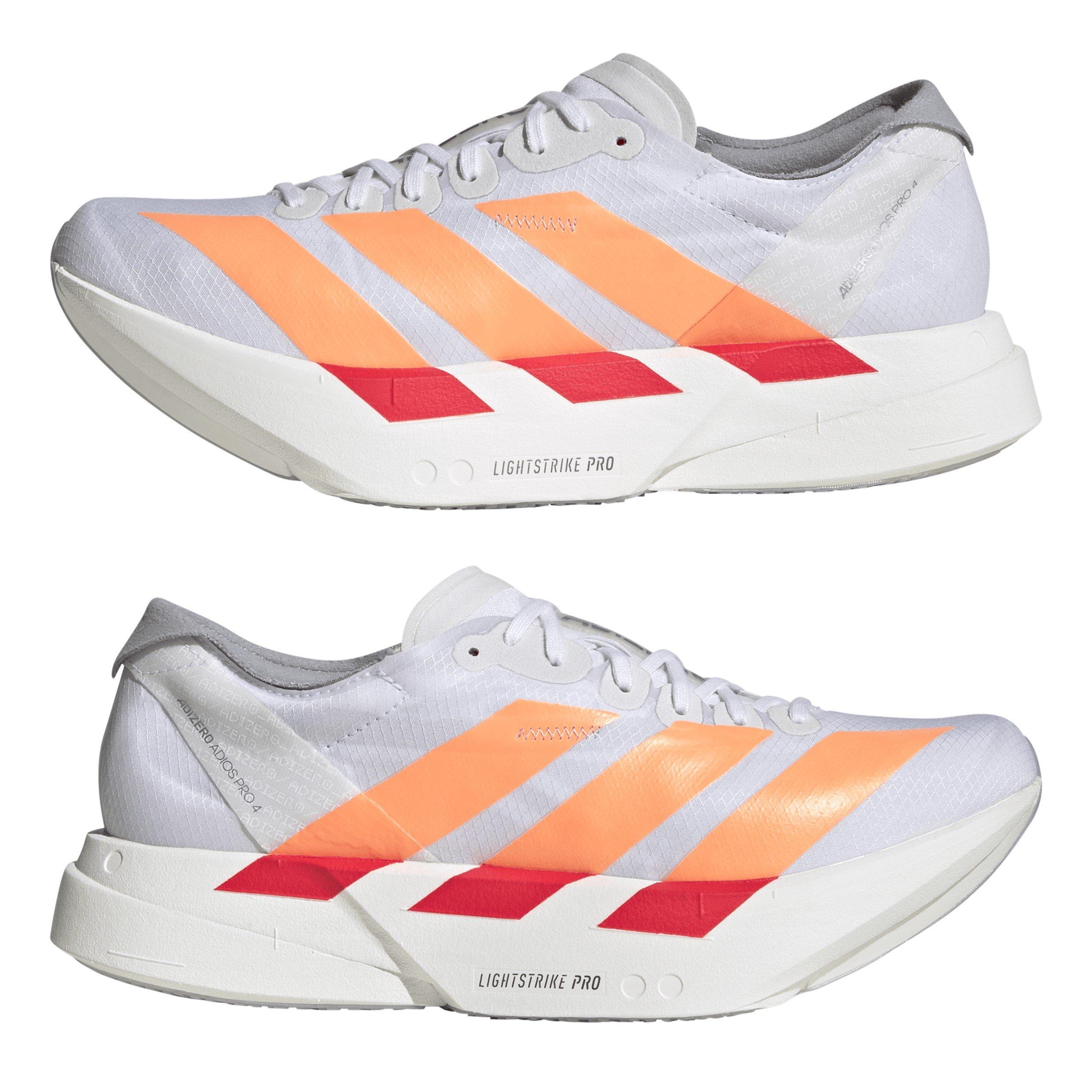 White/Orange - adidas - Adizero Adios Pro 4 Womens - 9