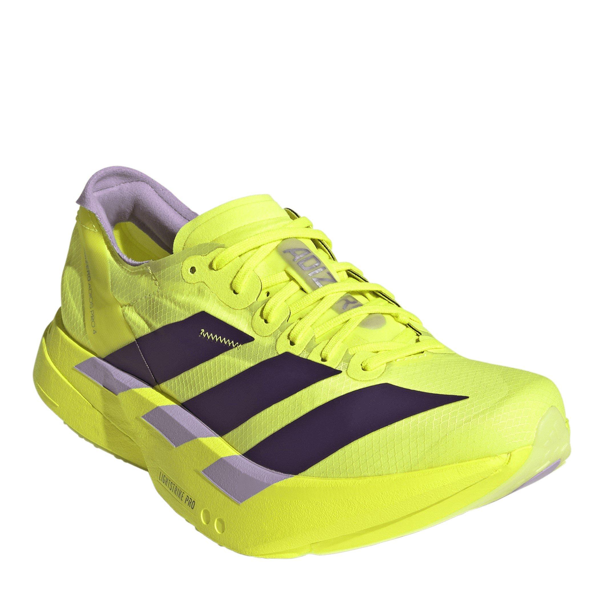 Solar Yellow - adidas - Adizero Adios Pro 4 Womens - 3