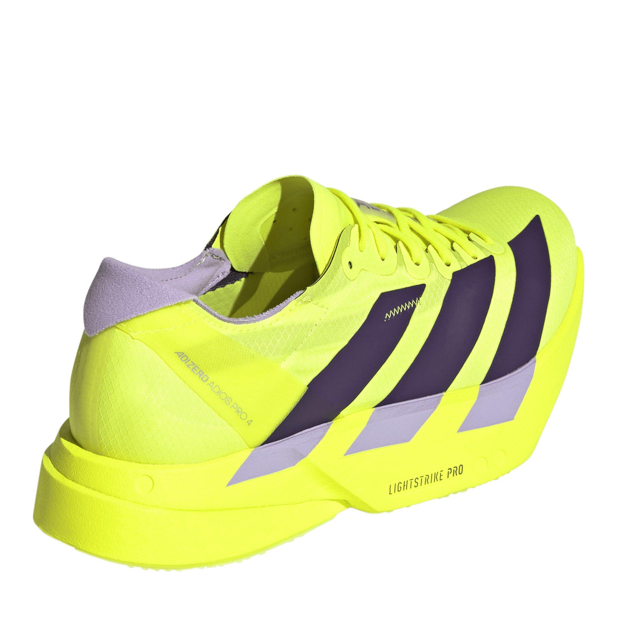Solar Yellow - adidas - Adizero Adios Pro 4 Womens - 4