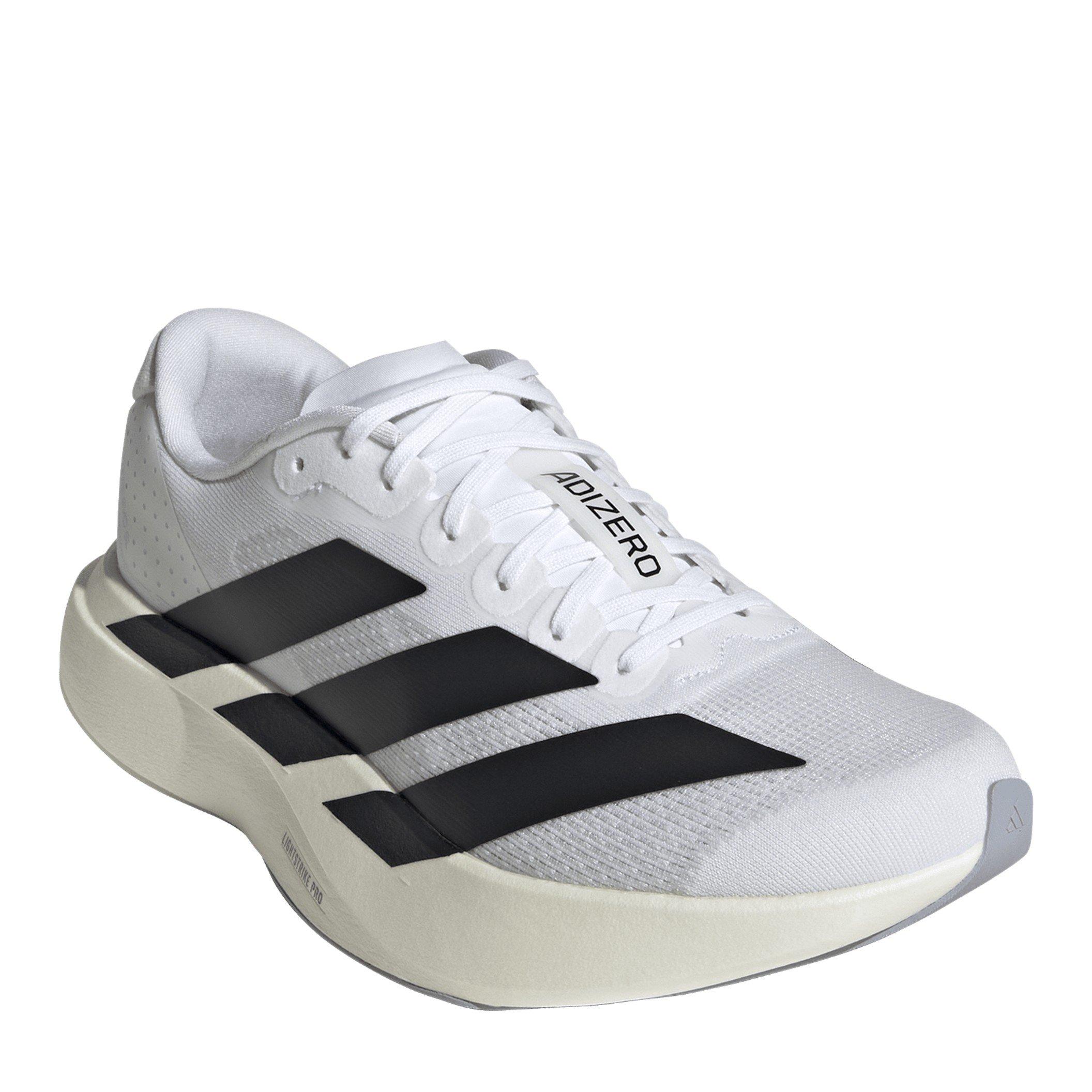 Bijelo/Crno - adidas - Adizero EVO SL Road Running Shoes Womens - 4