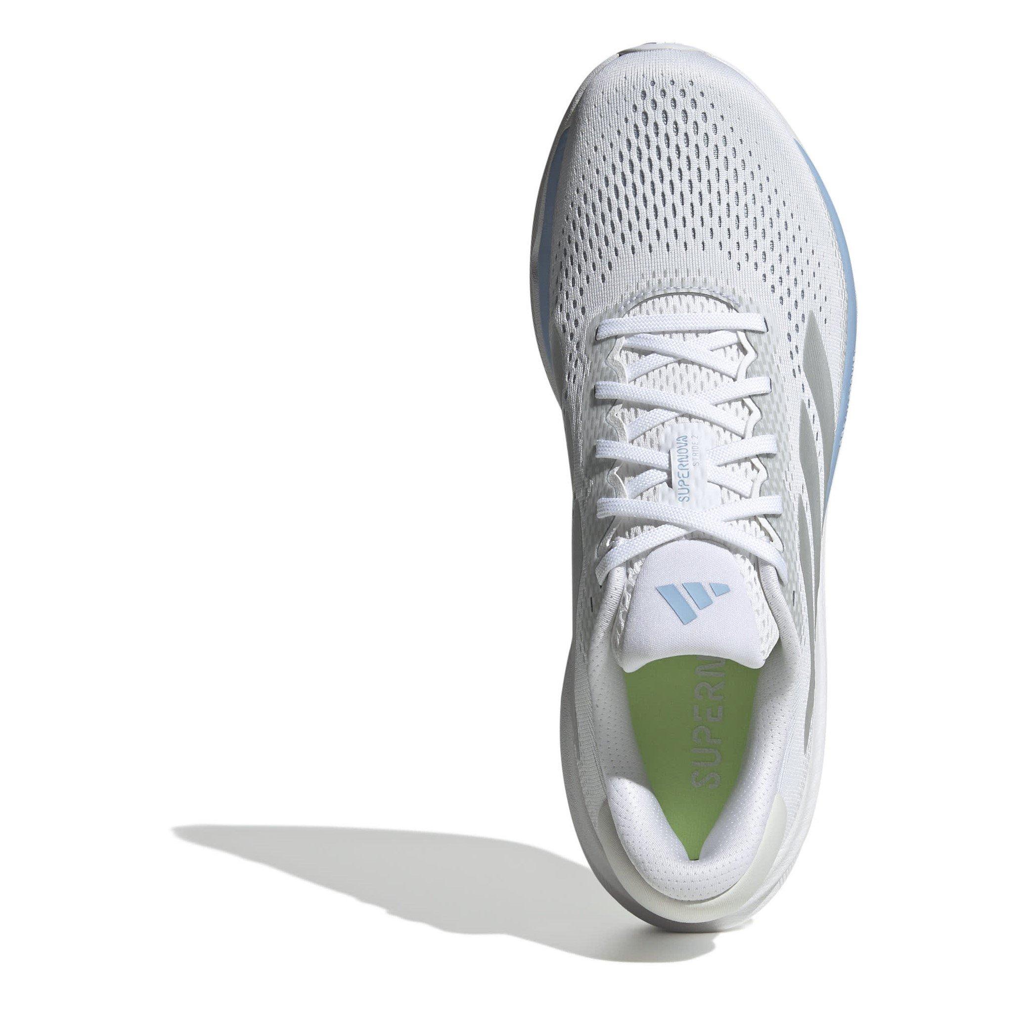 White/Silver - adidas - Supernova Stride 2 Mens Running Shoes - 5