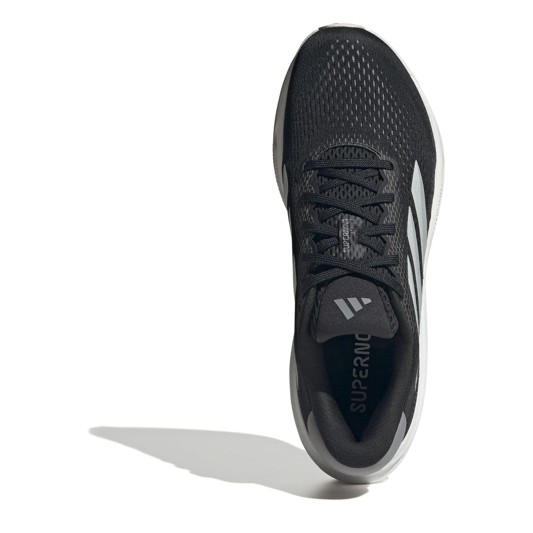 Zwart/Wit - adidas - Supernova Stride 2 Mens Running Shoes - 5