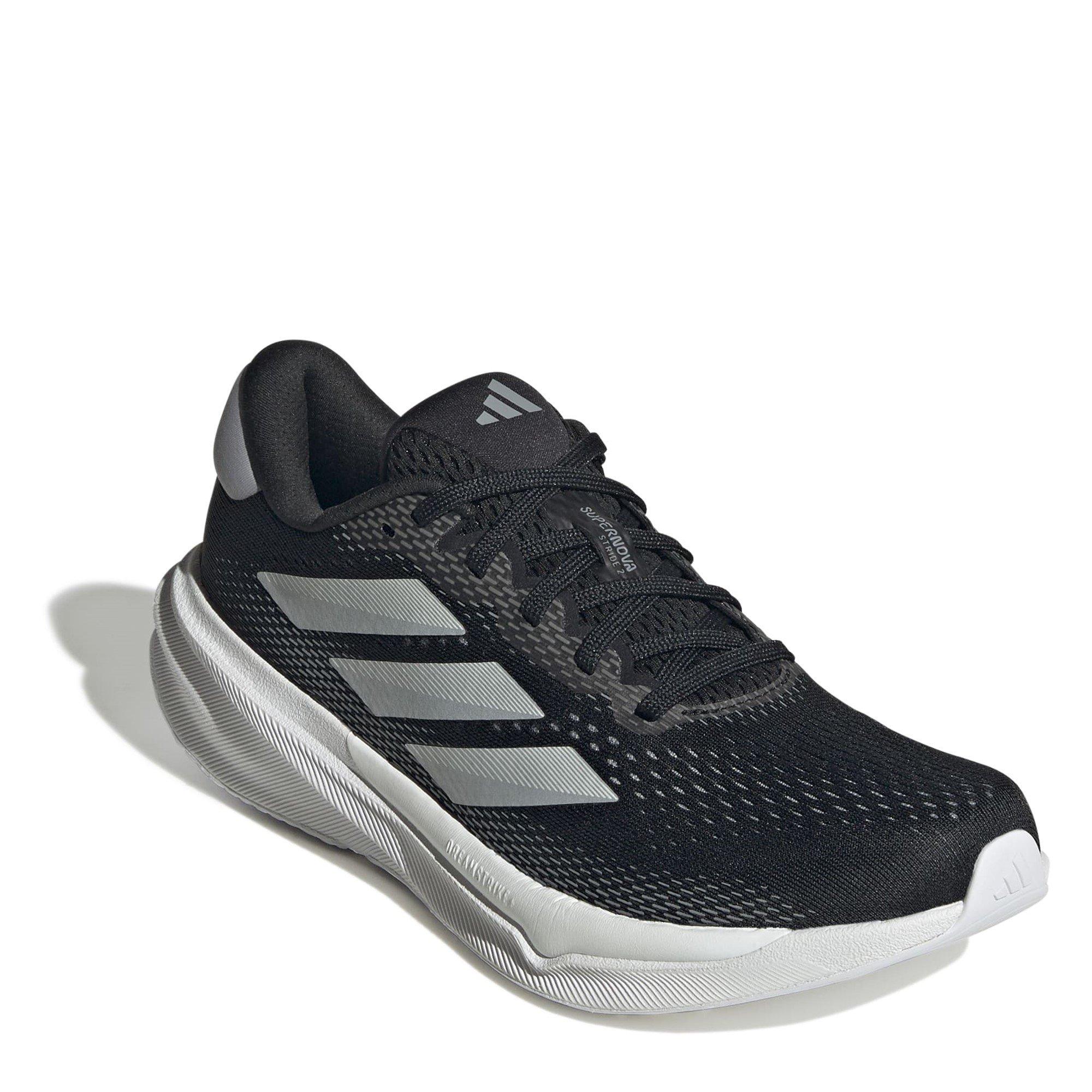 Black/White - adidas - Supernova Stride 2.0 Running Shoes - 3