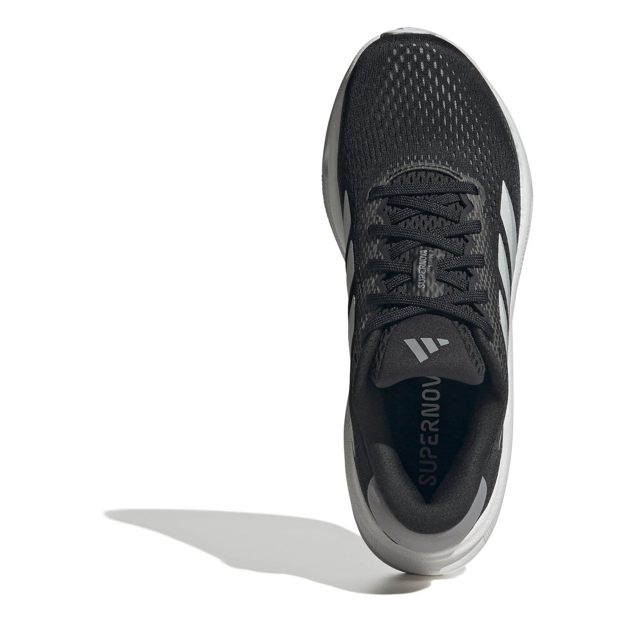 Black/White - adidas - Supernova Stride 2.0 Running Shoes - 5