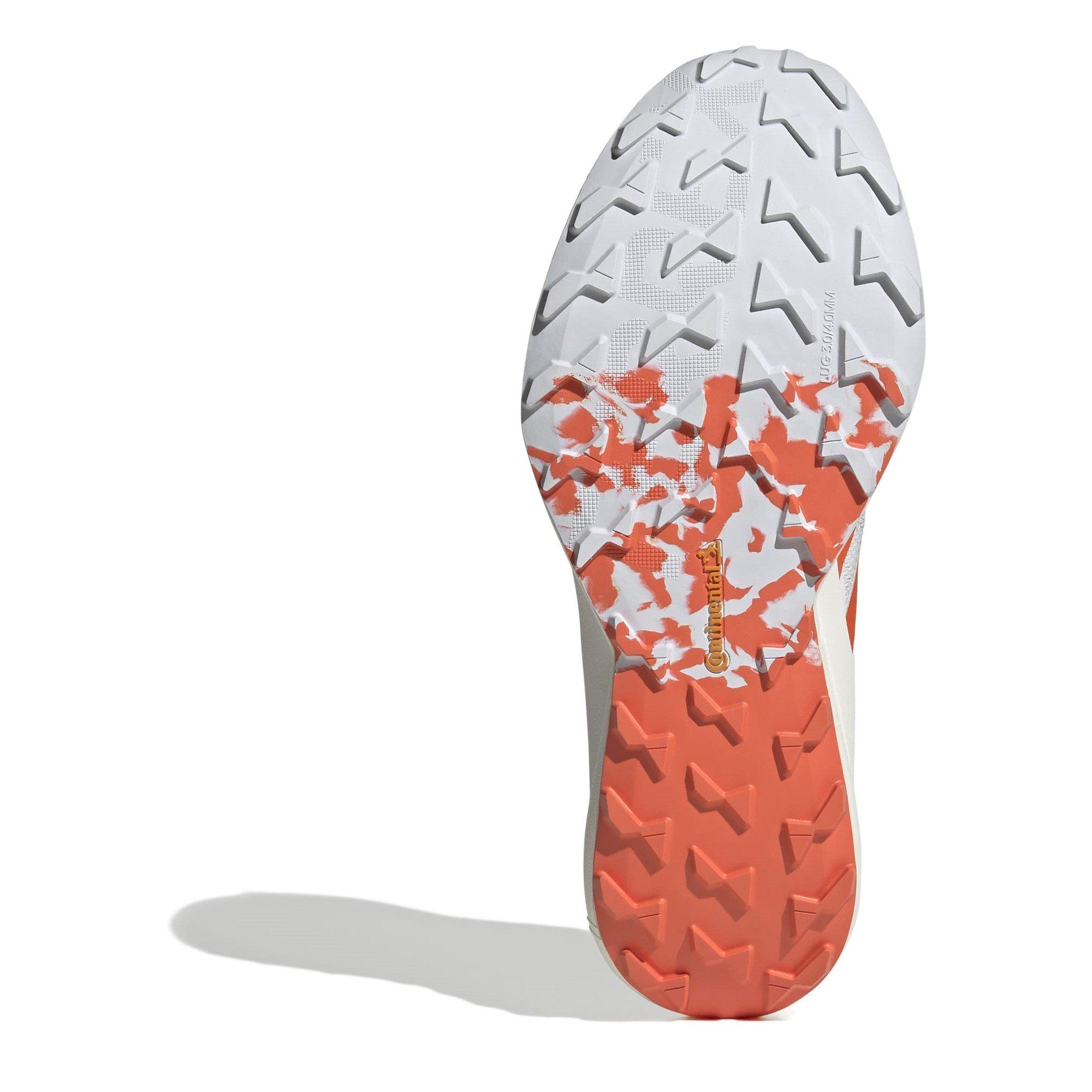 Grå/Orange - adidas - Terrex Agravic Speed Trail Running Shoes Mens - 6