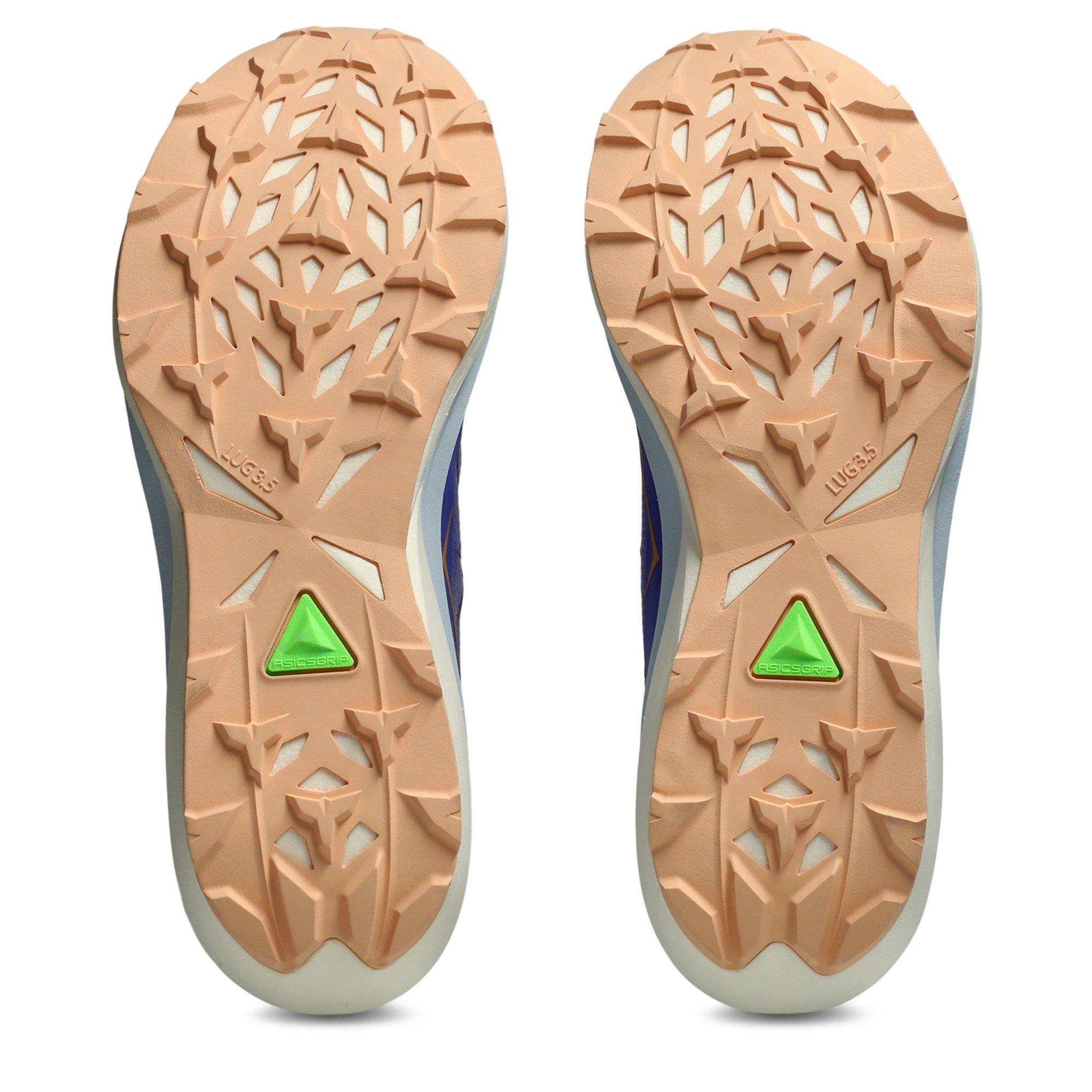 Cobalt/Apricot - Asics - Fujispeed 4 Trail Running Shoes Mens - 3