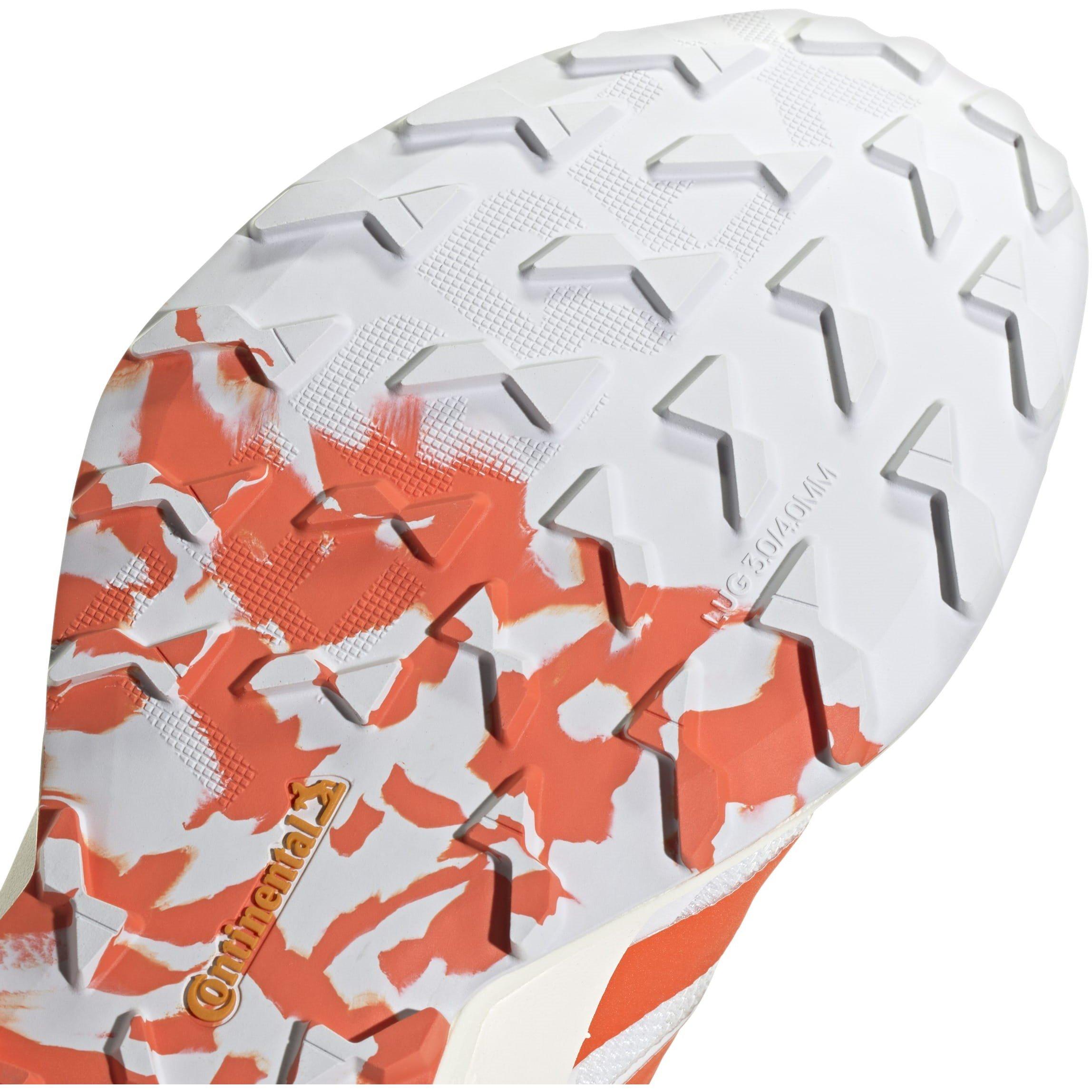 White/Orange - adidas - Terrex Agravic Speed Trail Running Shoes Woens - 8