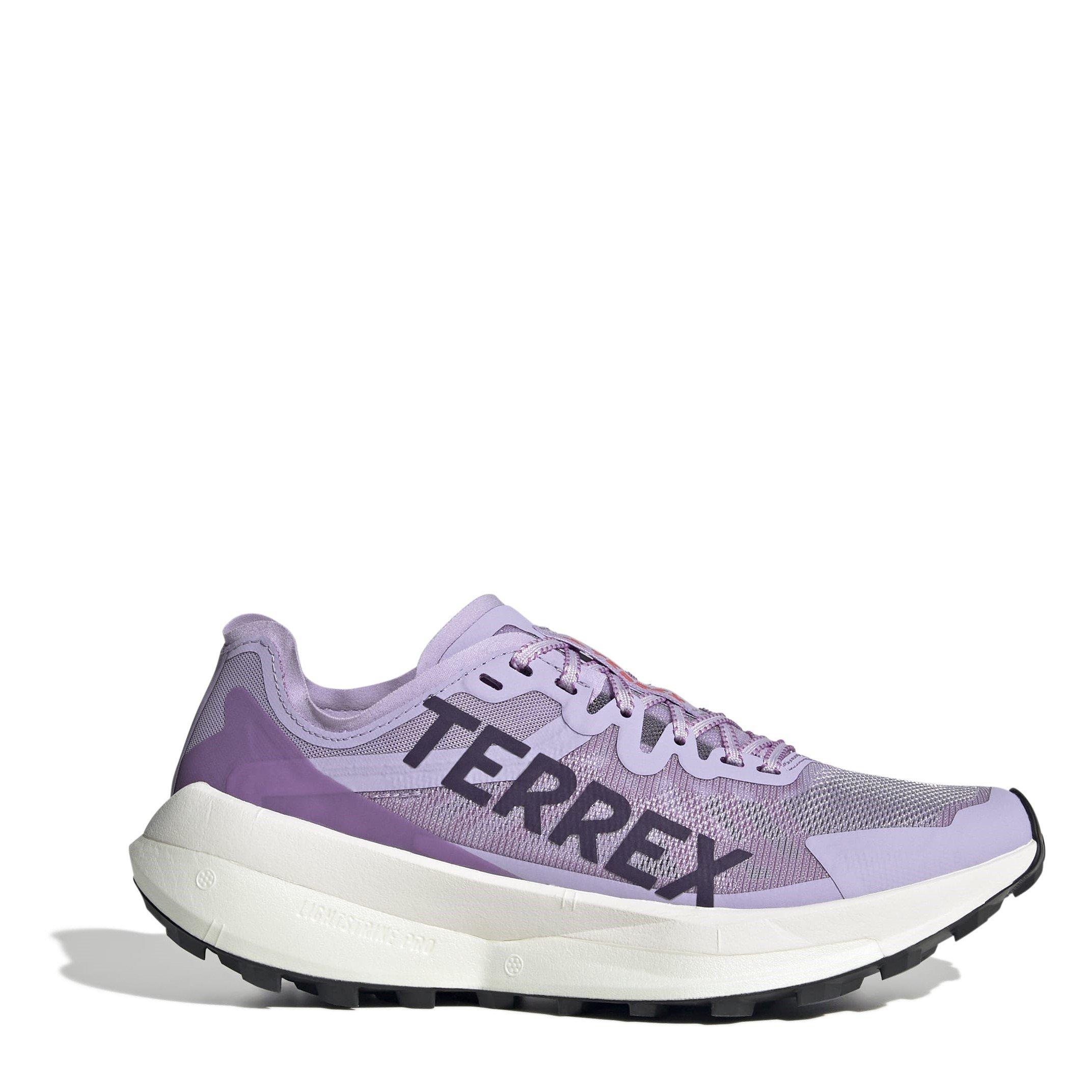 Powder Plum - adidas - Terrex Agravic Speed Trail Running Shoes Woens - 1