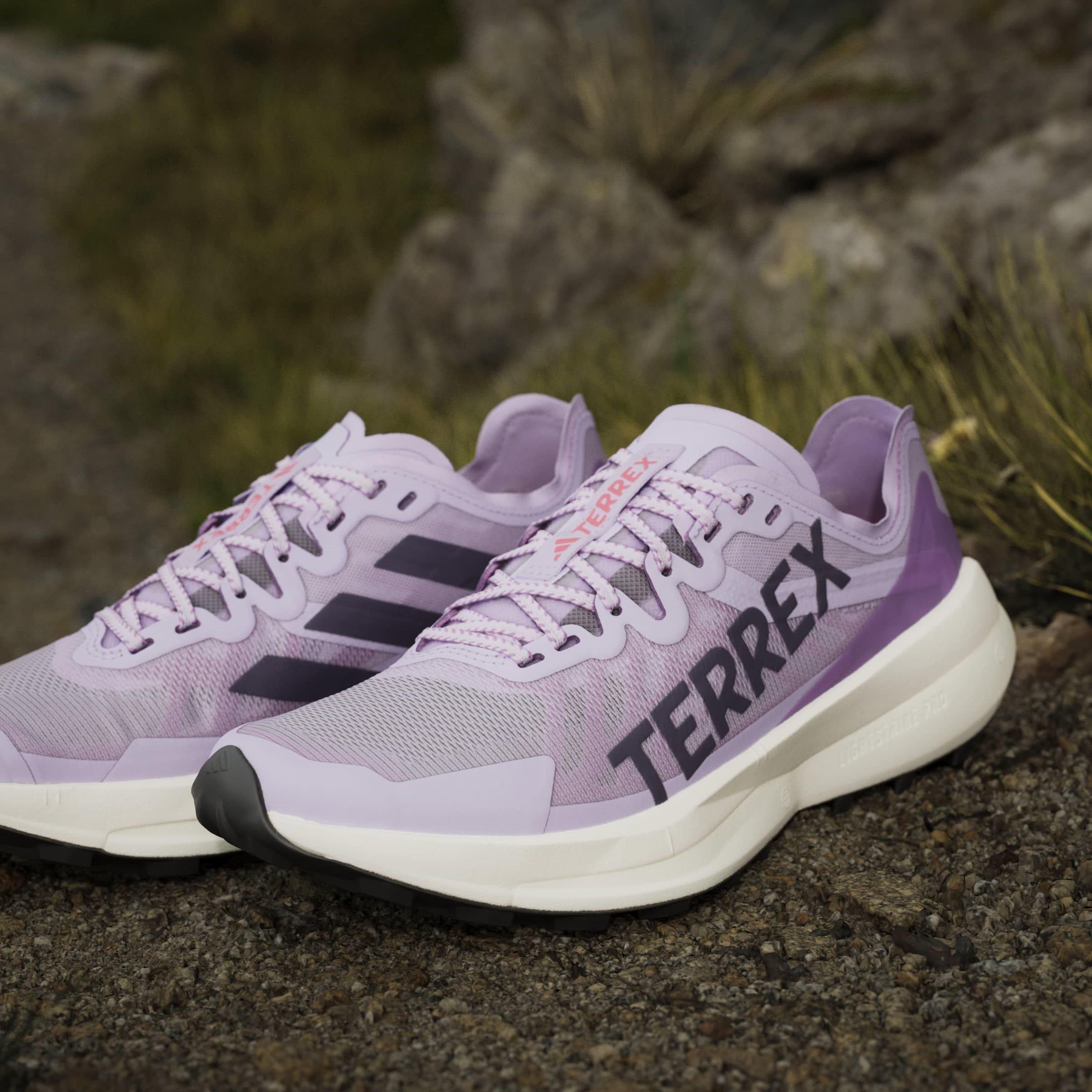 Poudre de prune - adidas - Terrex Agravic Speed Trail Running Shoes Woens - 16