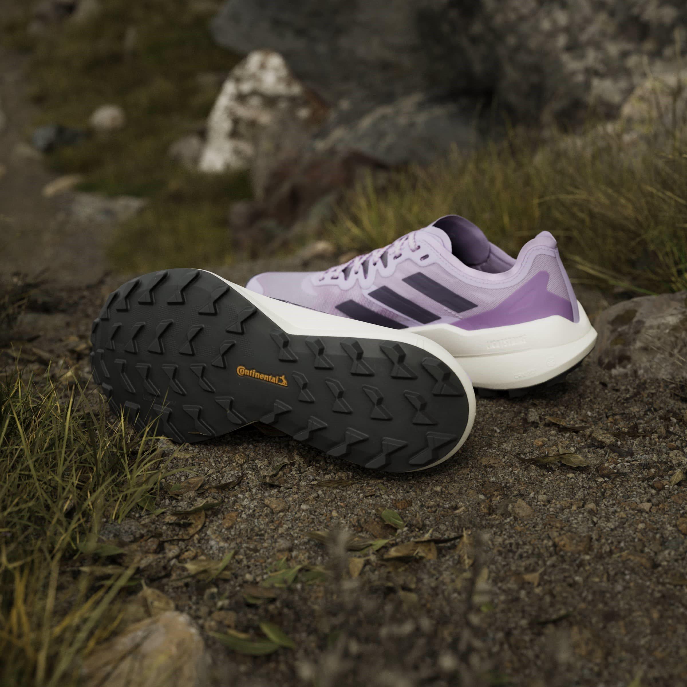 Poudre de prune - adidas - Terrex Agravic Speed Trail Running Shoes Woens - 10