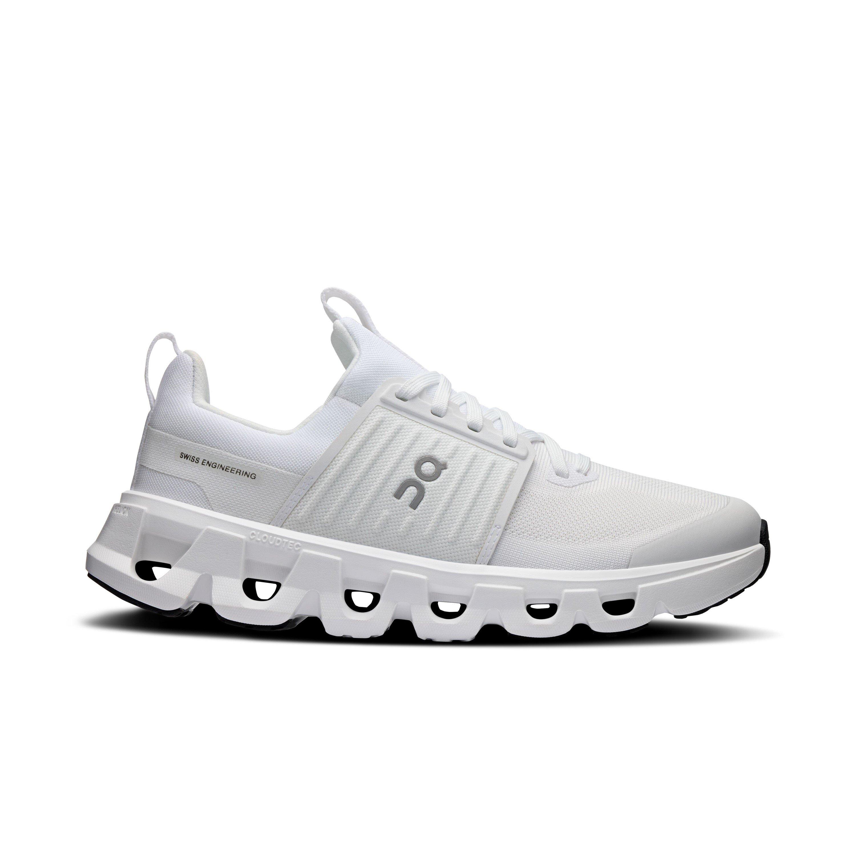 On Juniors Cloudswift Youth Running Shoes - All White - Size 6 (39)