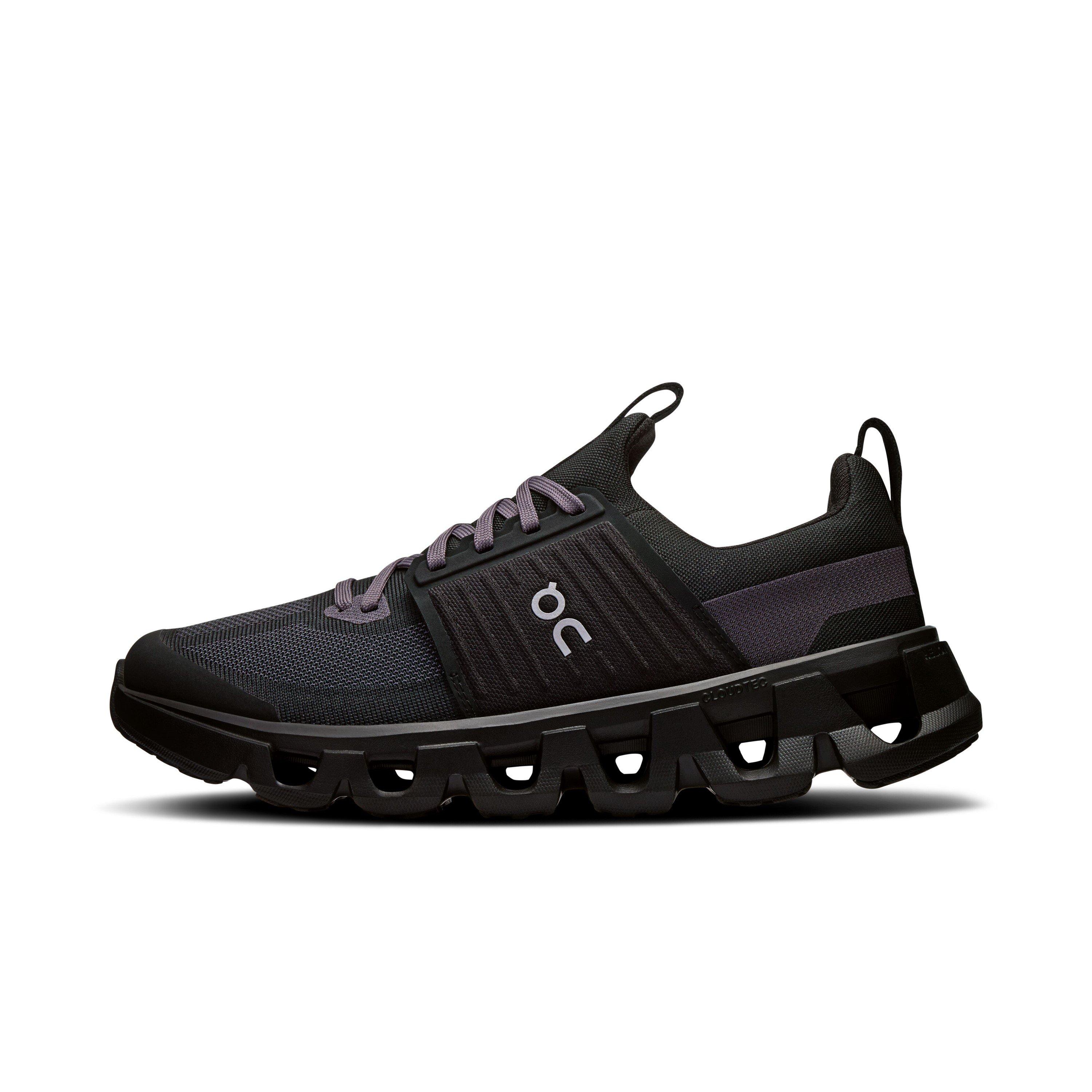 Black Eclipse - On - Juniors Cloudswift Youth Running Shoes - 2